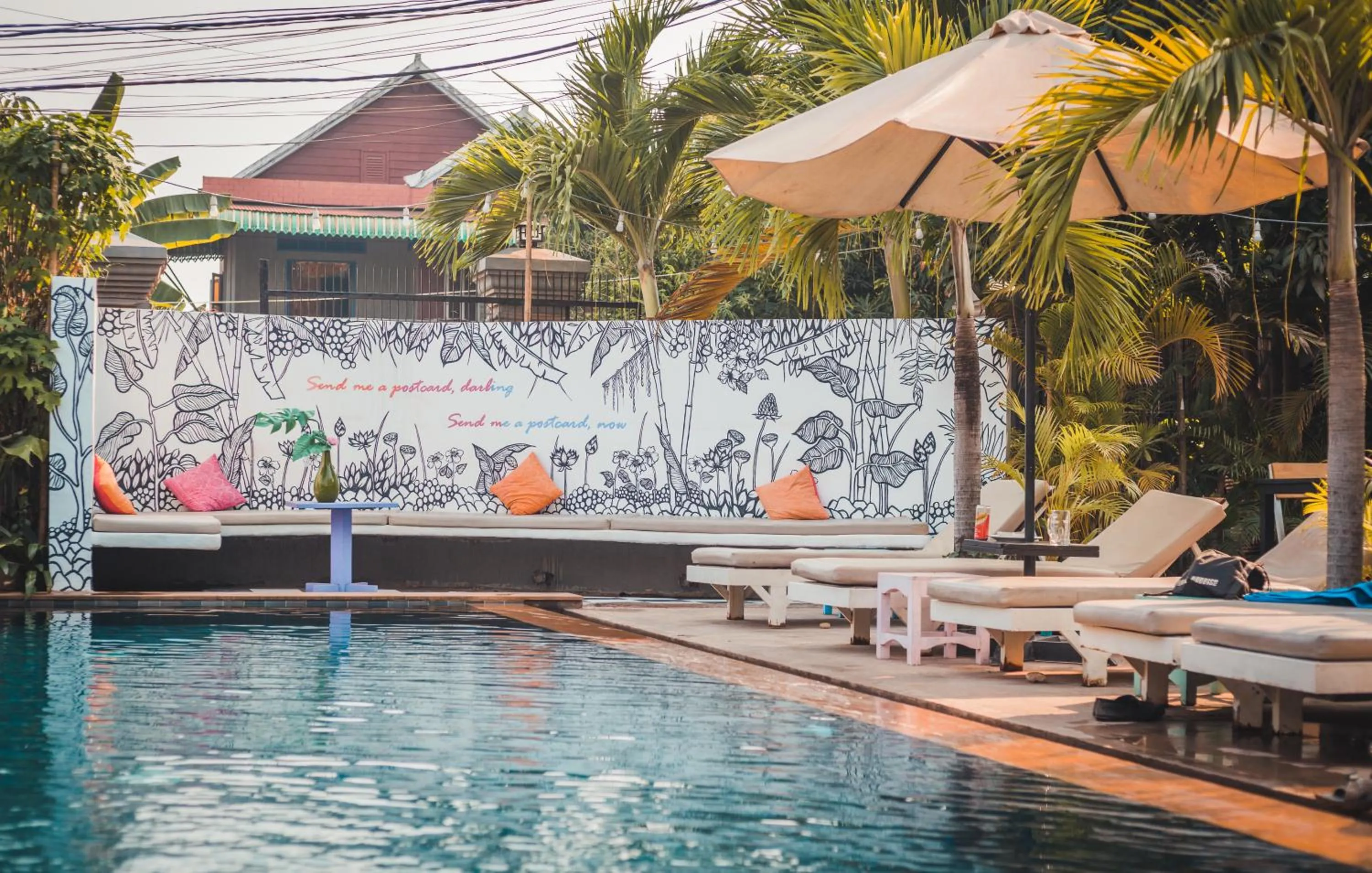 Balcony/Terrace in Baby Elephant Boutique Hotel