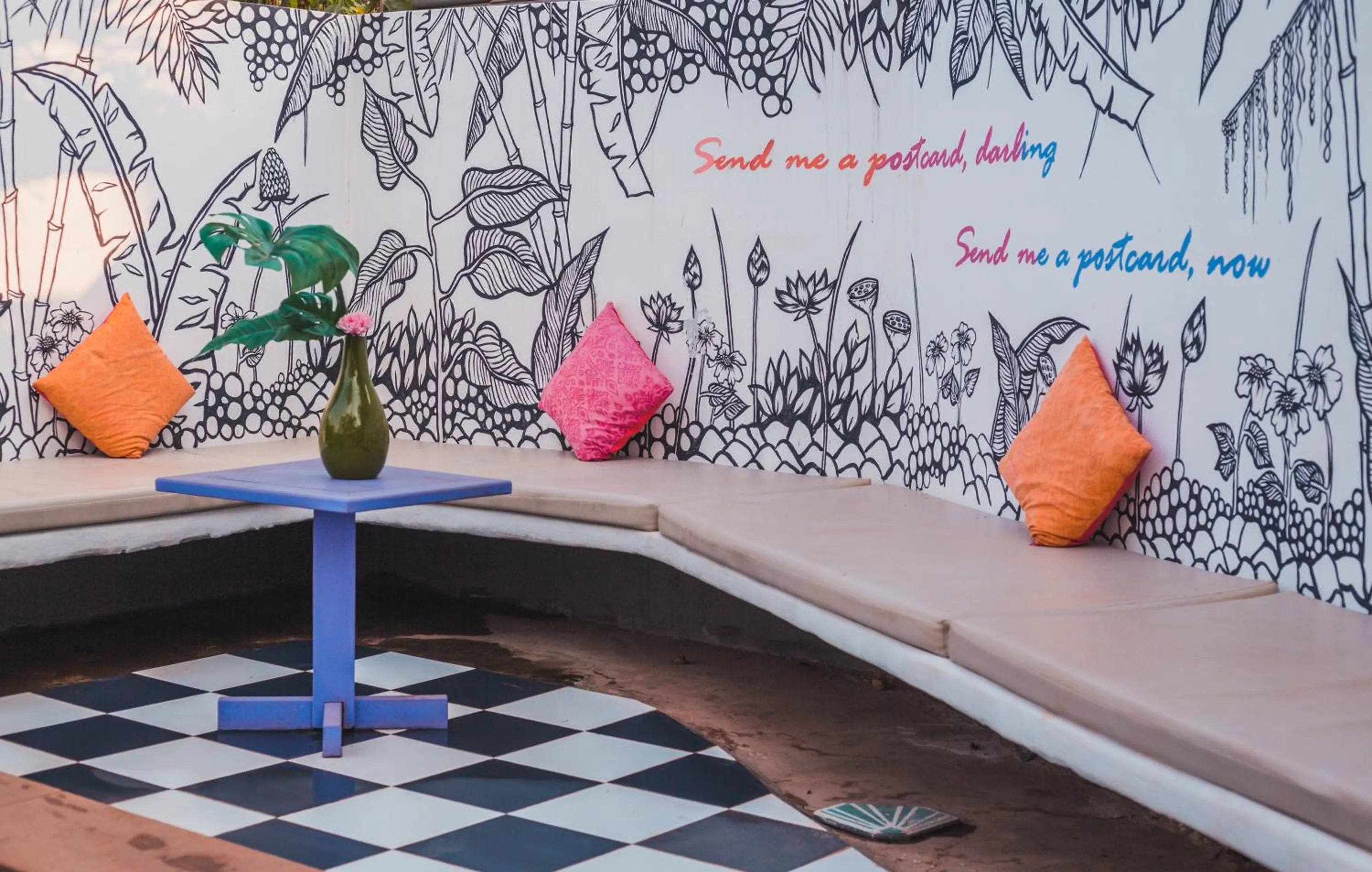 Garden in Baby Elephant Boutique Hotel