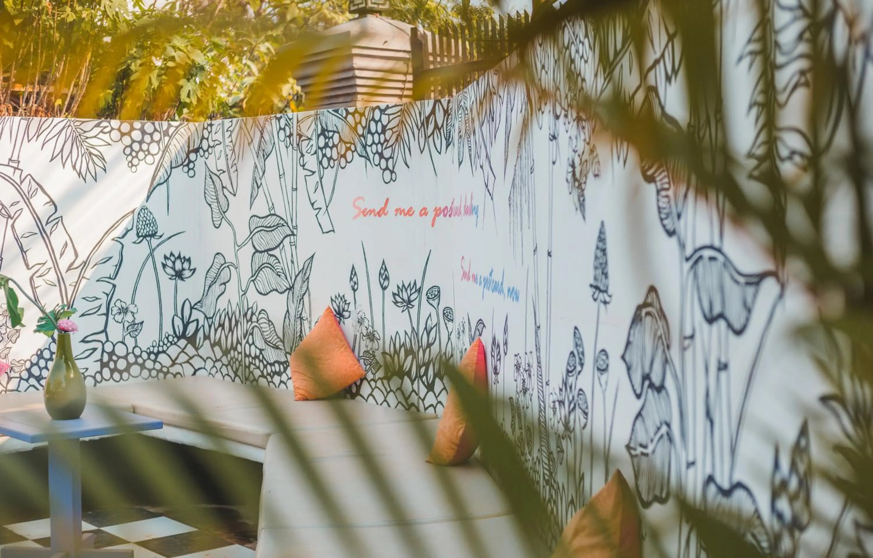 Garden in Baby Elephant Boutique Hotel