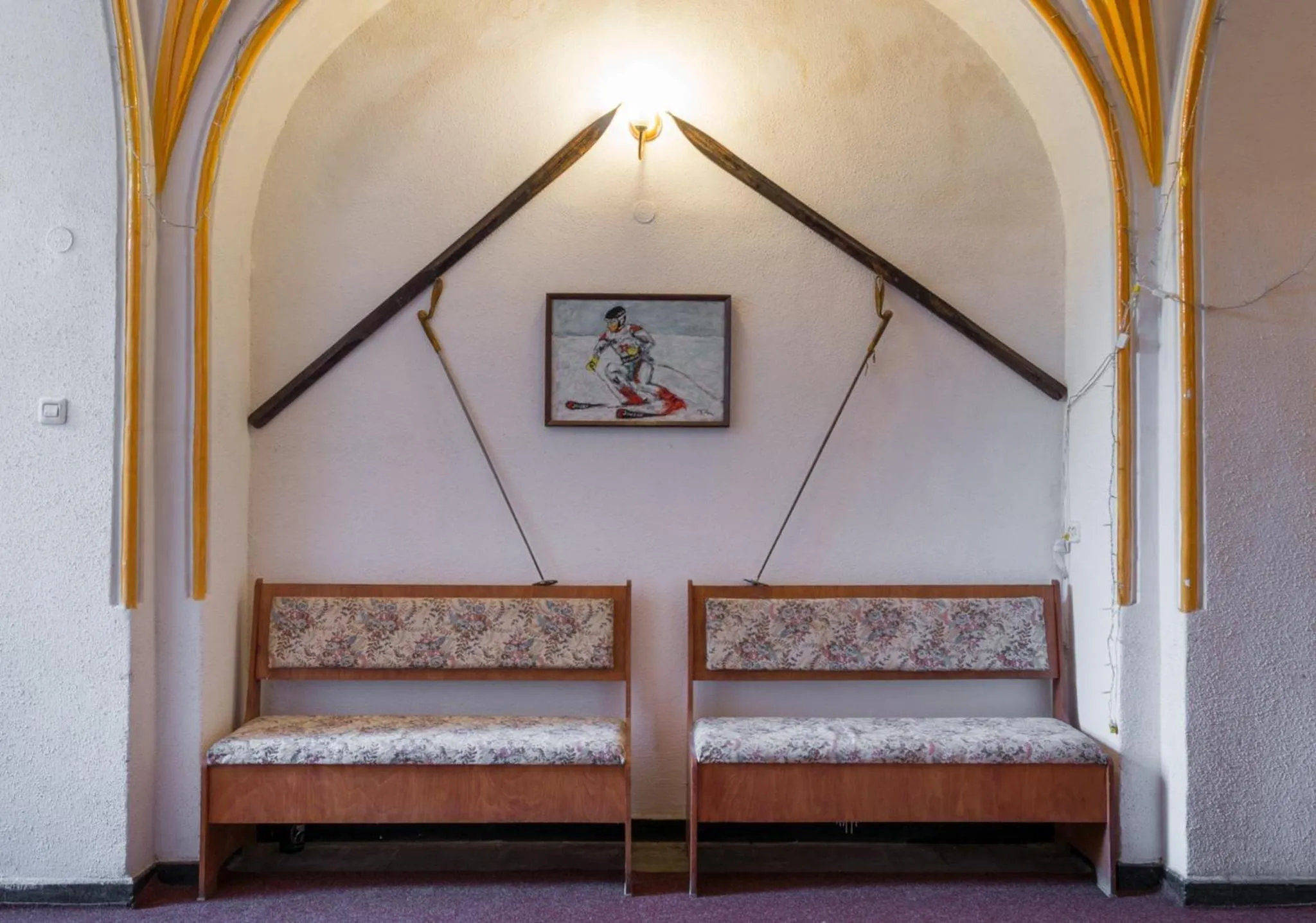 Decorative detail in Aki Apartment