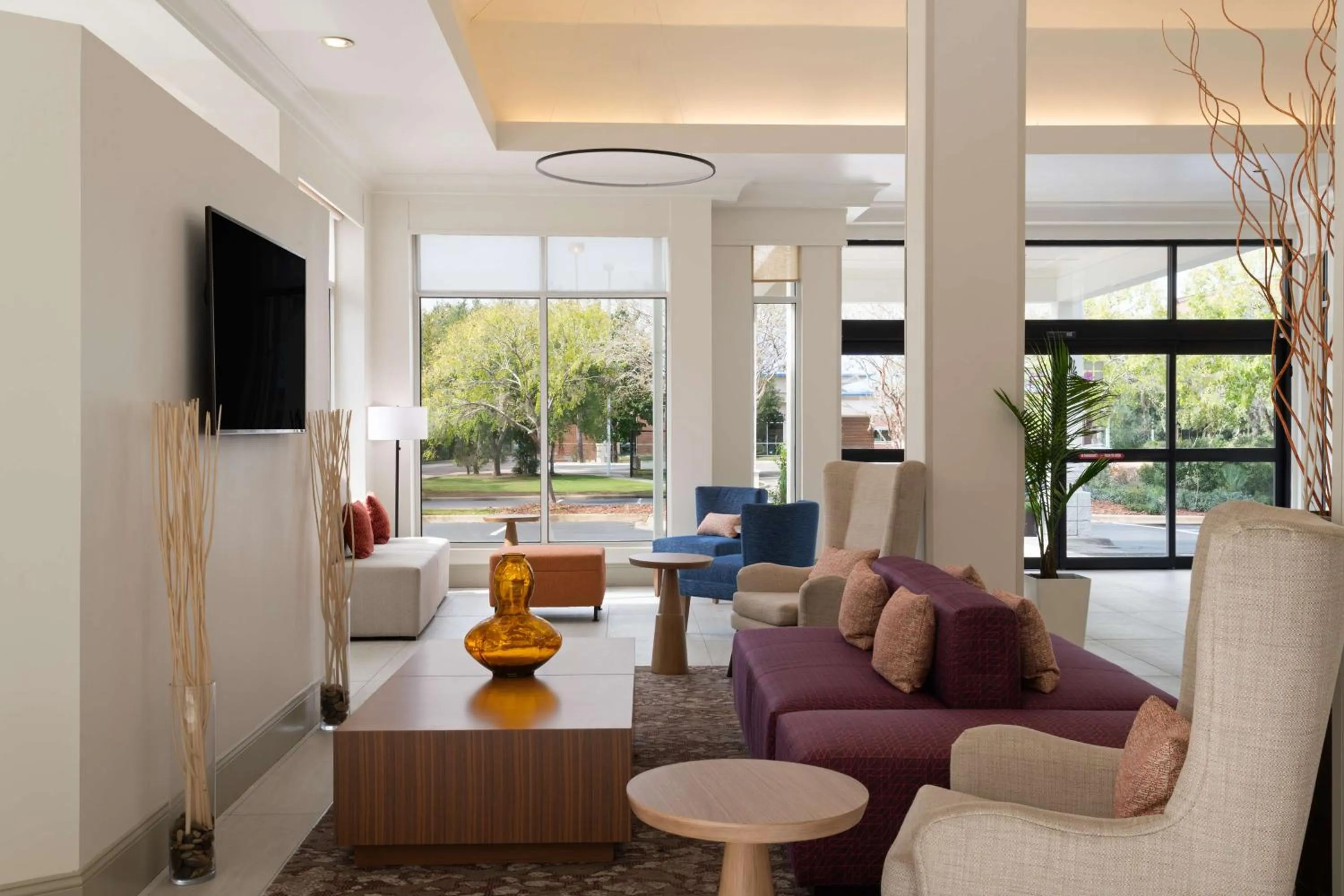 Lobby or reception in Hilton Garden Inn Tallahassee
