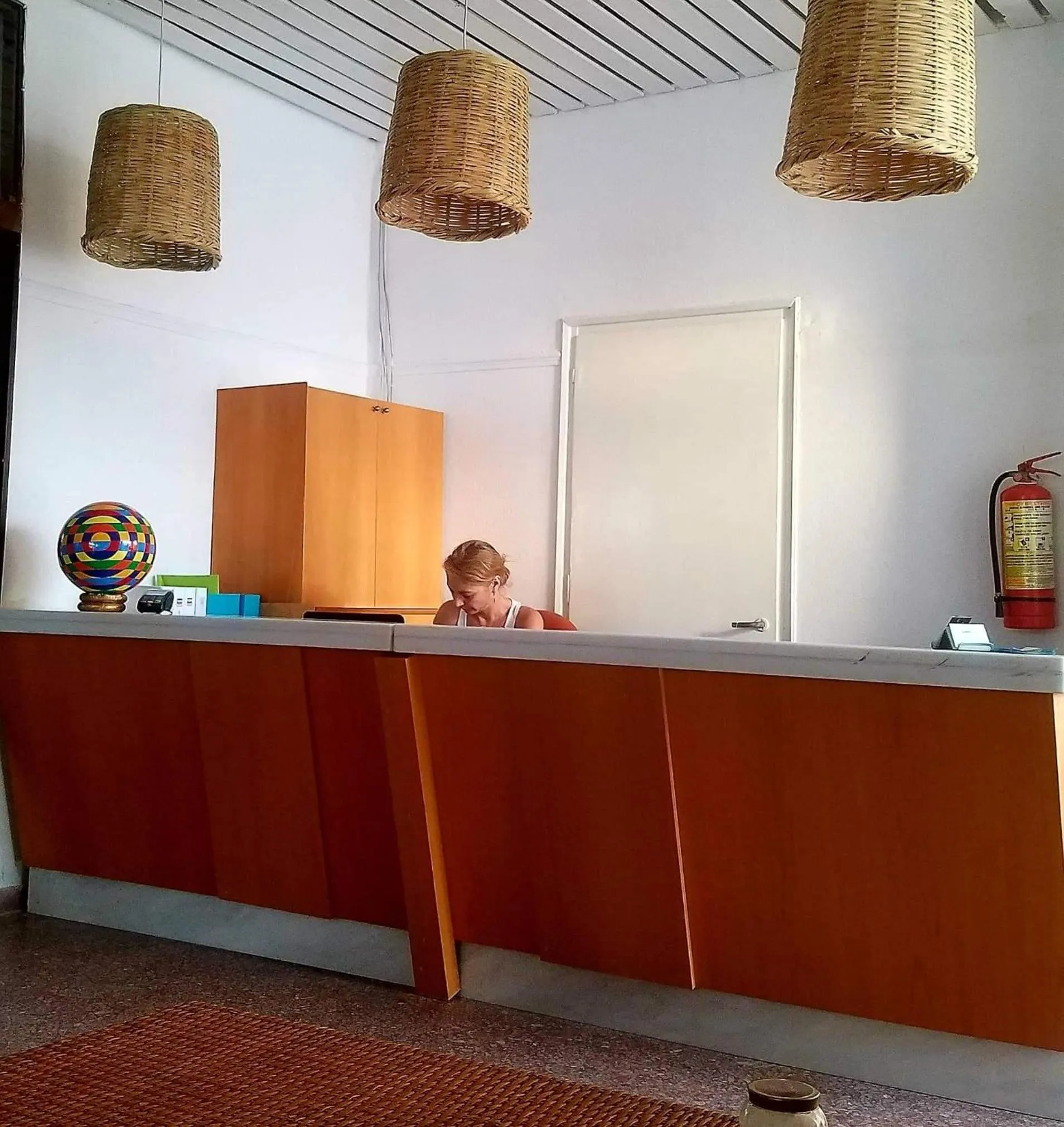 Lobby or reception in Ammos Hotel