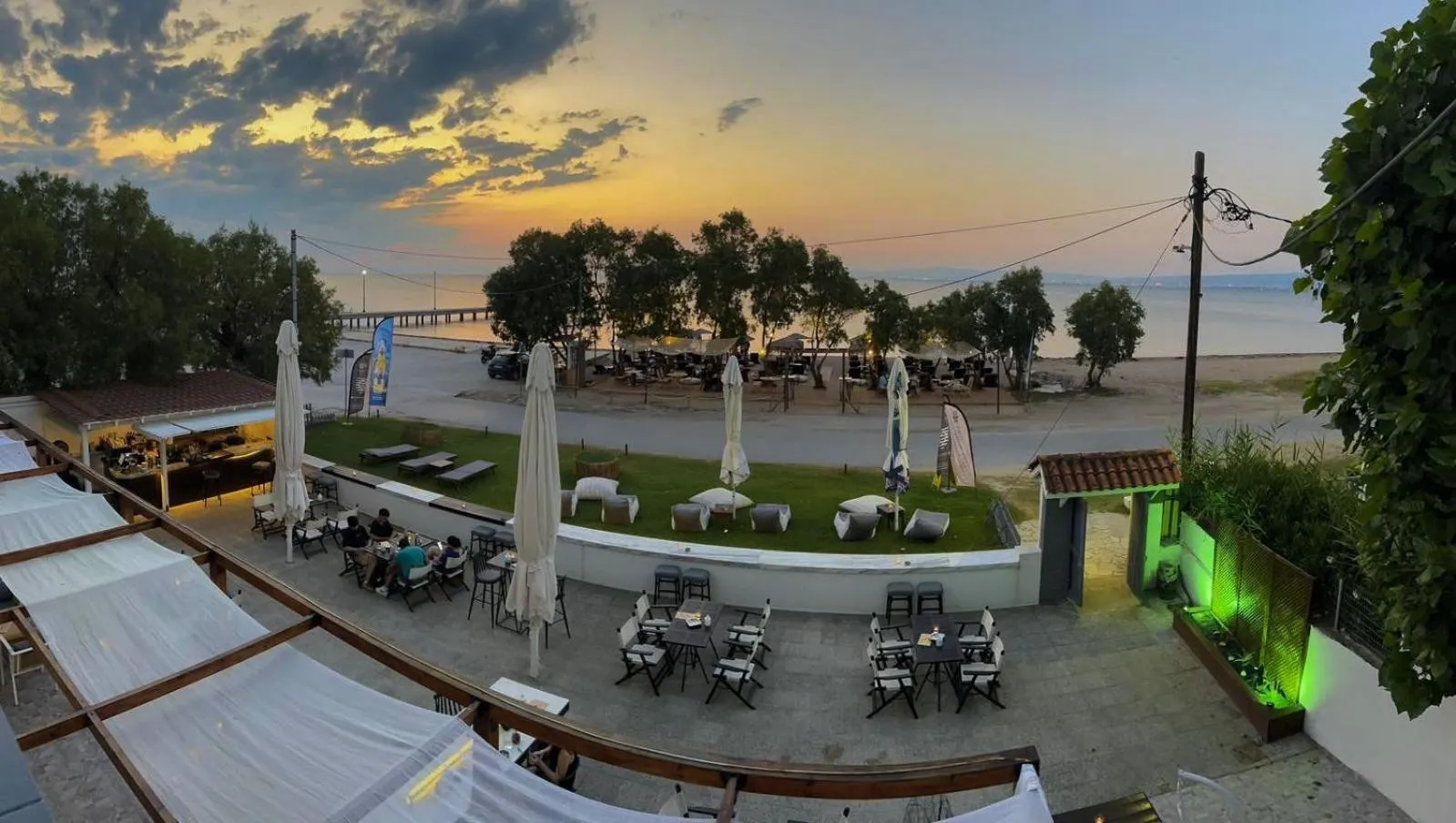 Lounge or bar in Ammos Hotel