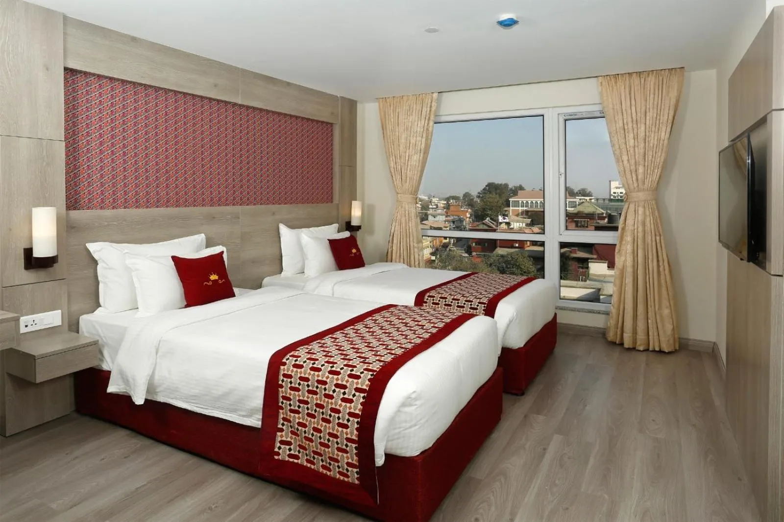 Bed in Hotel Crowne Imperial