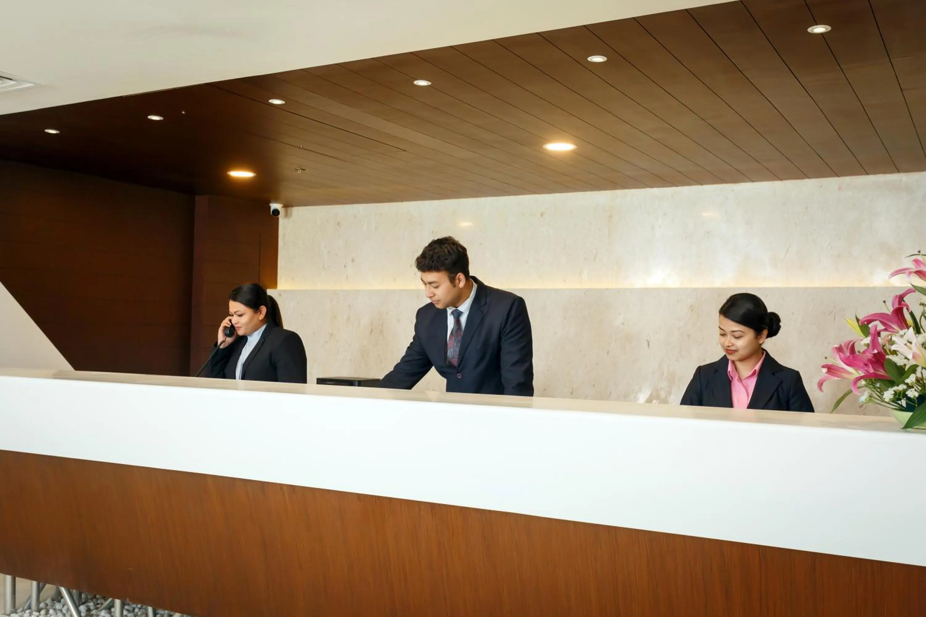 Lobby or reception in Hotel Crowne Imperial