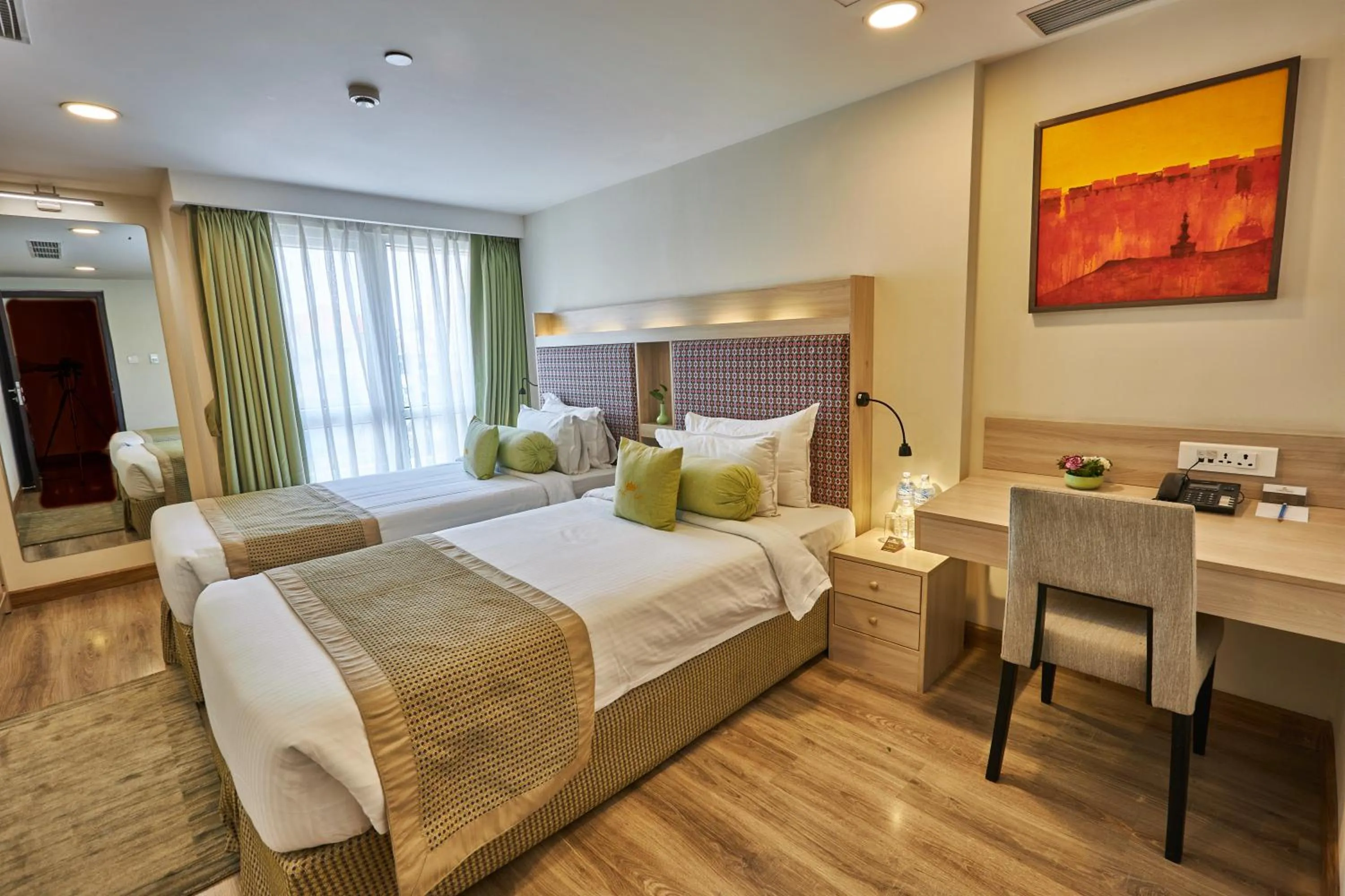 Bed in Hotel Crowne Imperial