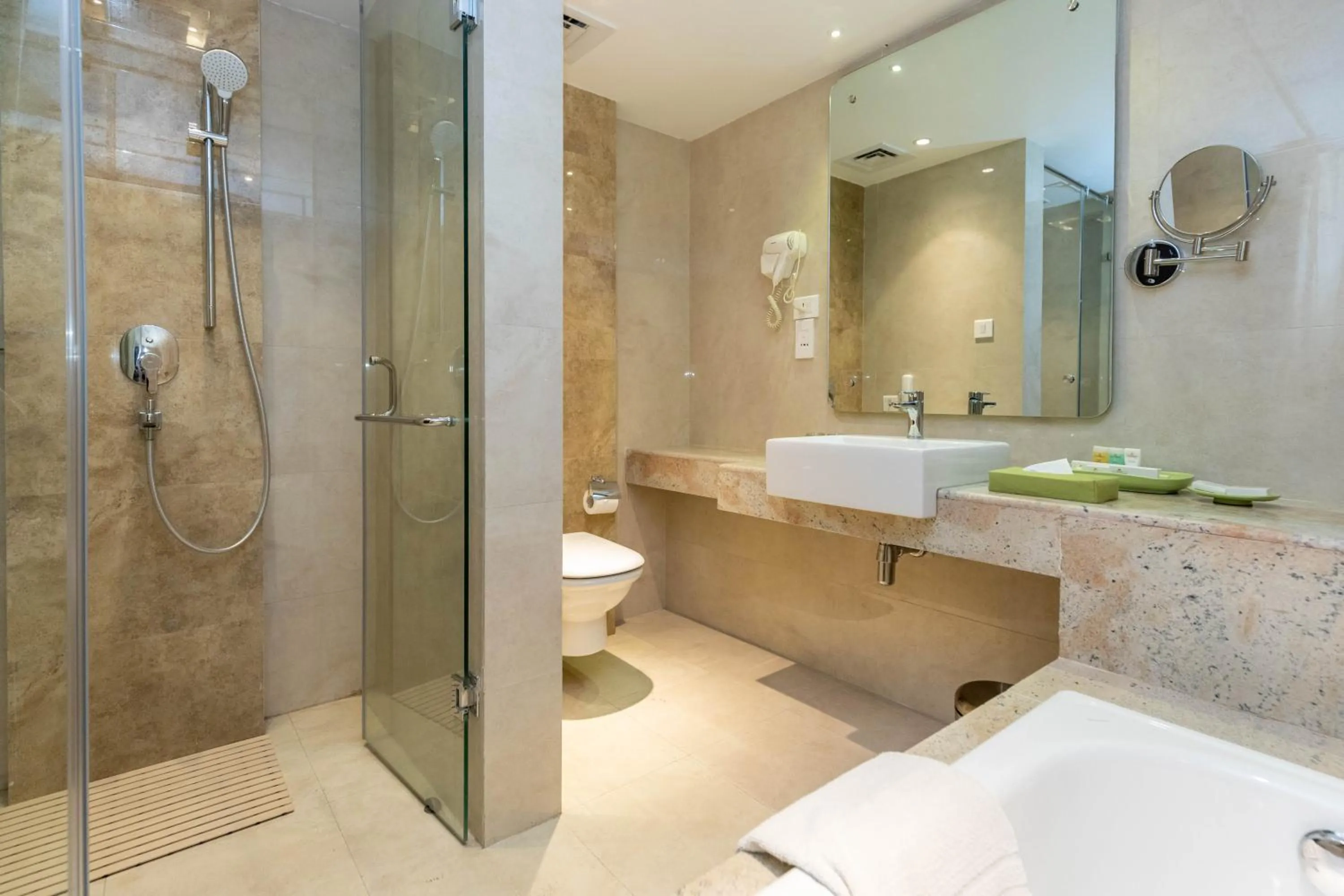 Toilet in Hotel Crowne Imperial