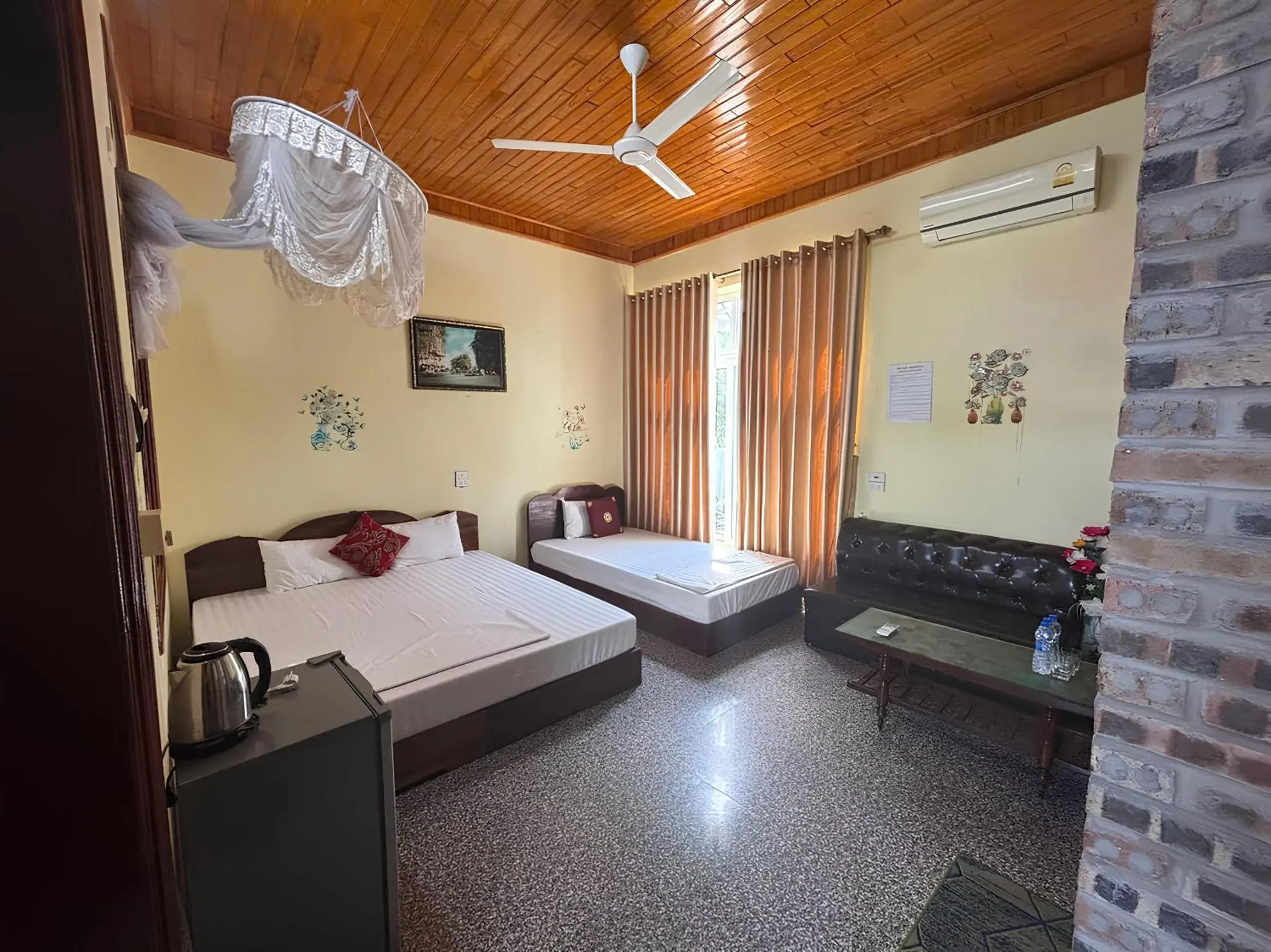 Double Room with Mountain View in Hang Mua Homestay Double Room with Mountain View in Hang Mua Homestay