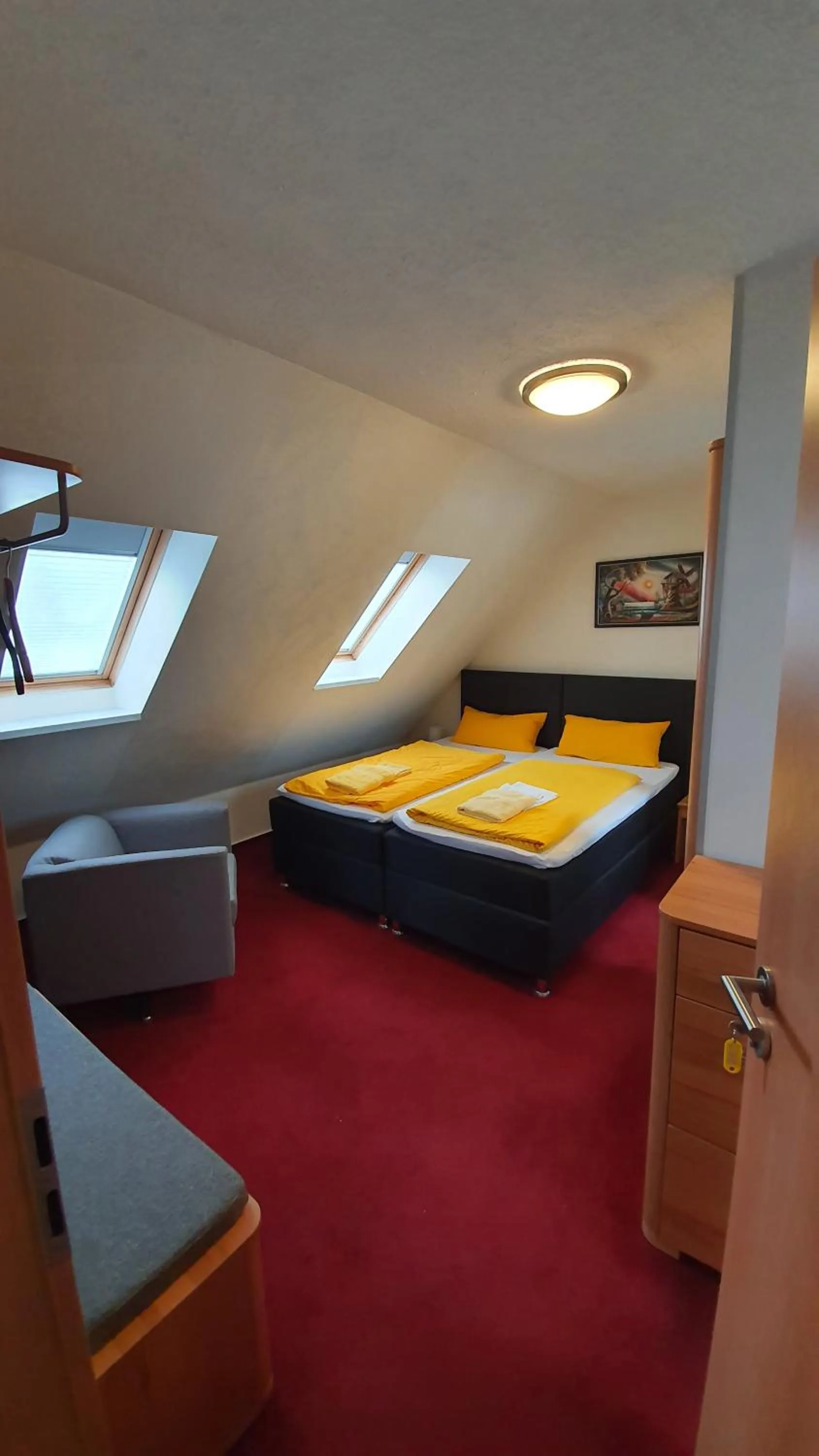 Bed in Hotel/Restaurant Balkan