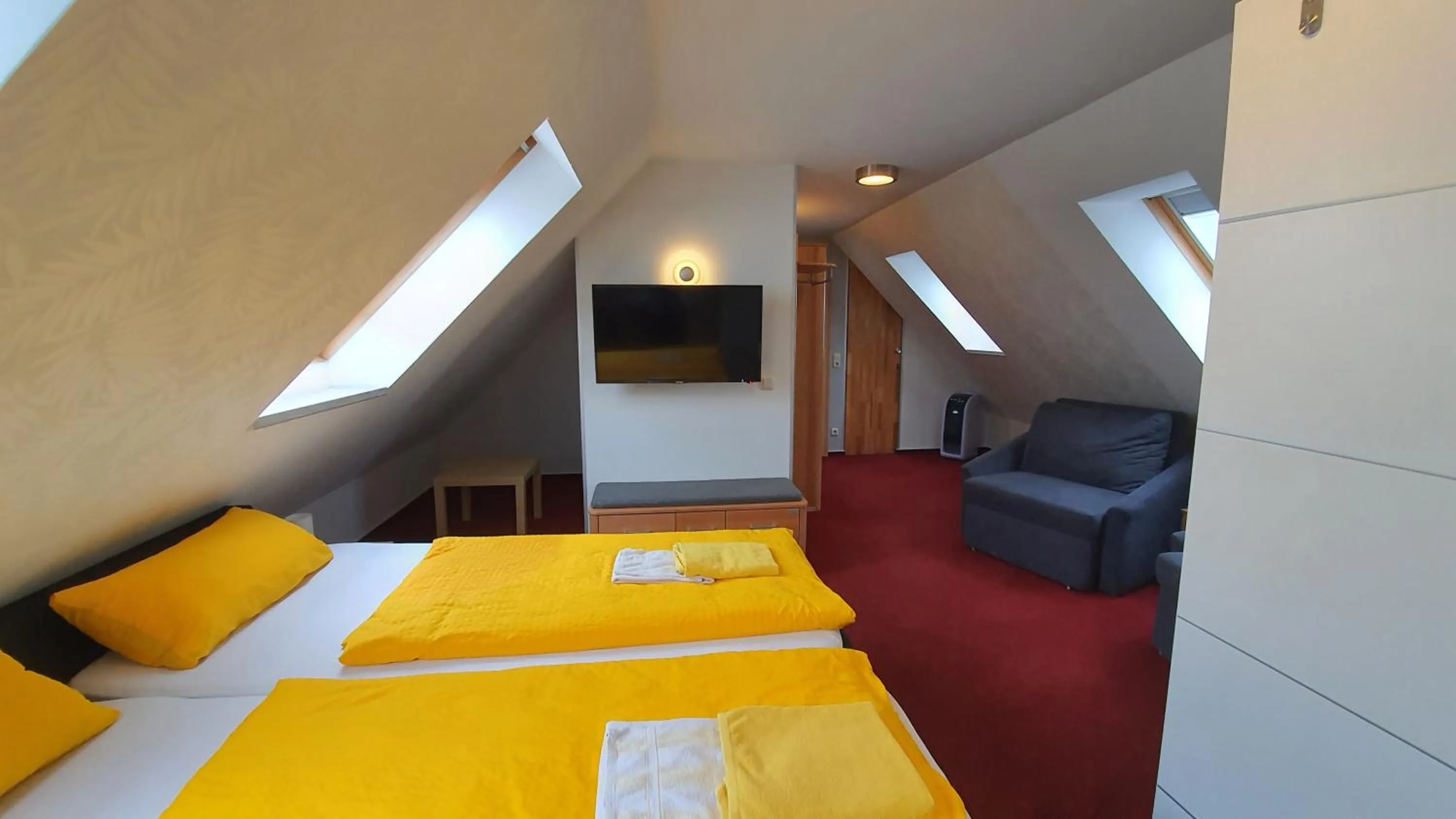 Bed in Hotel/Restaurant Balkan