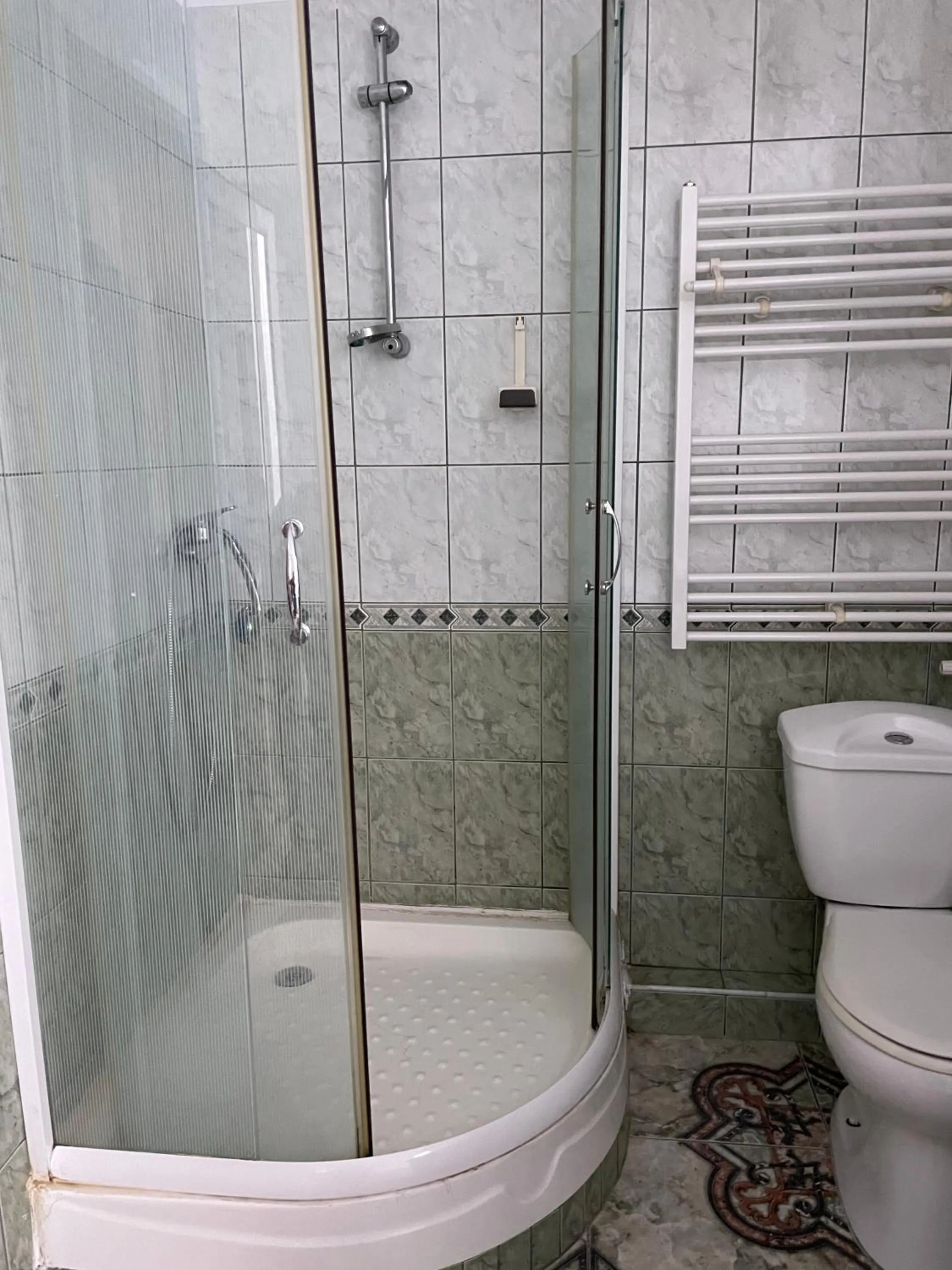 Bathroom in Family Hotel Central