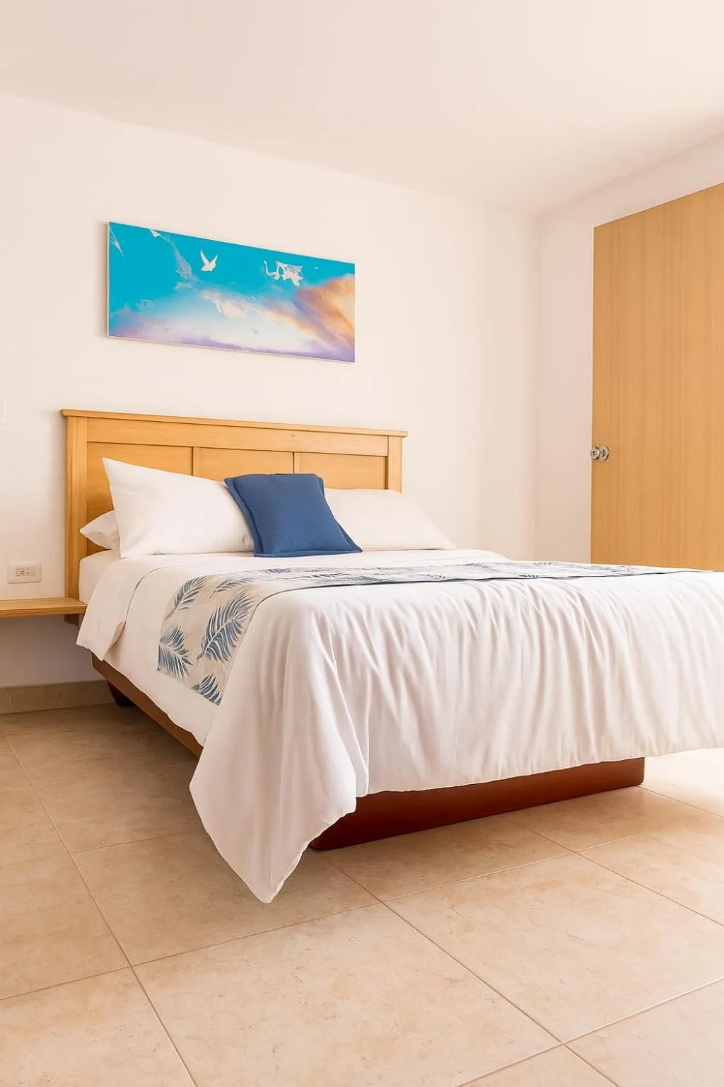 Bed in Hotel Riviera Plaza