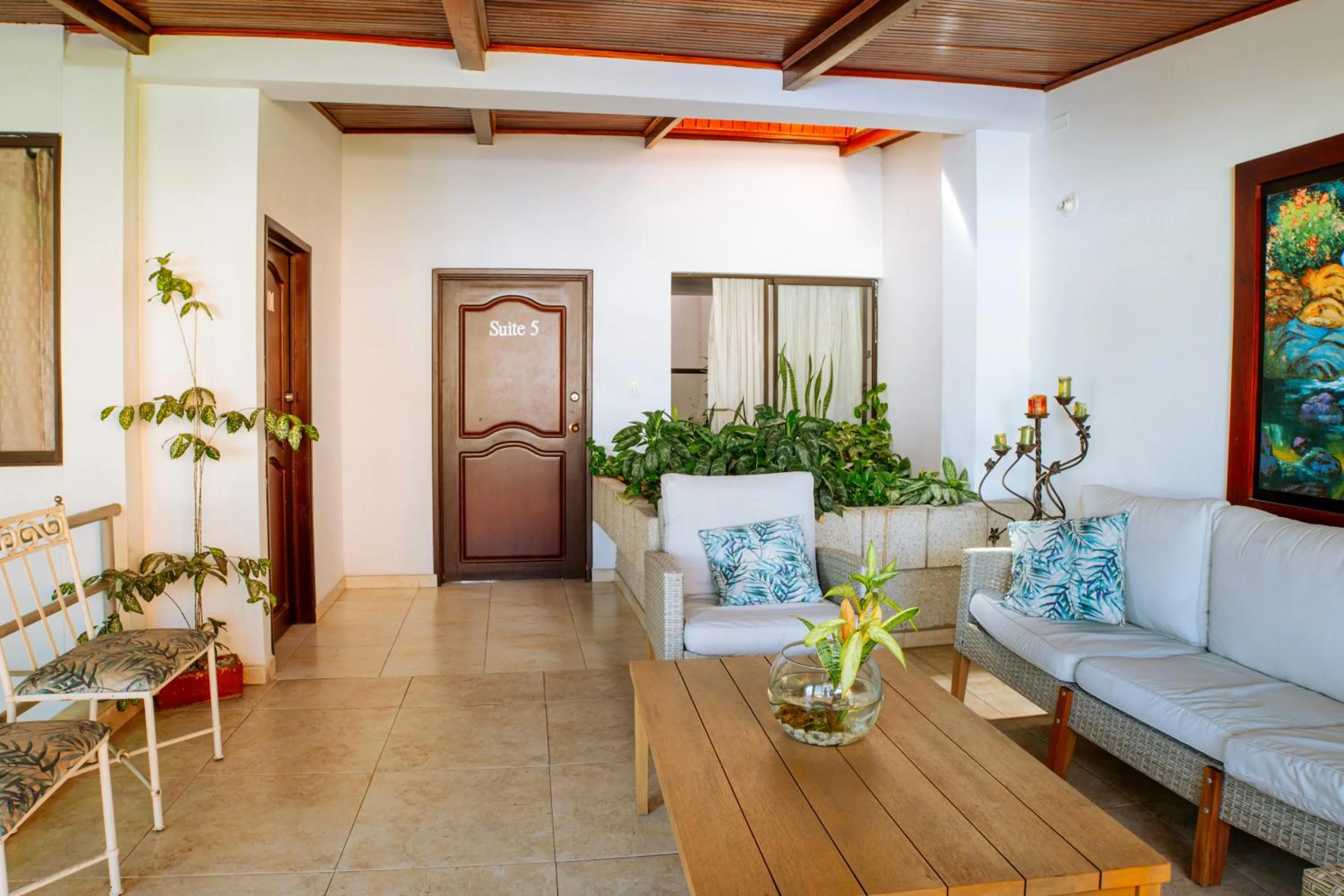 Living room in Hotel Riviera Plaza