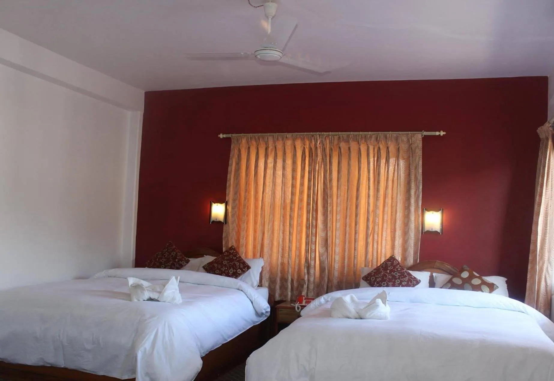 Bed in Hotel River Park