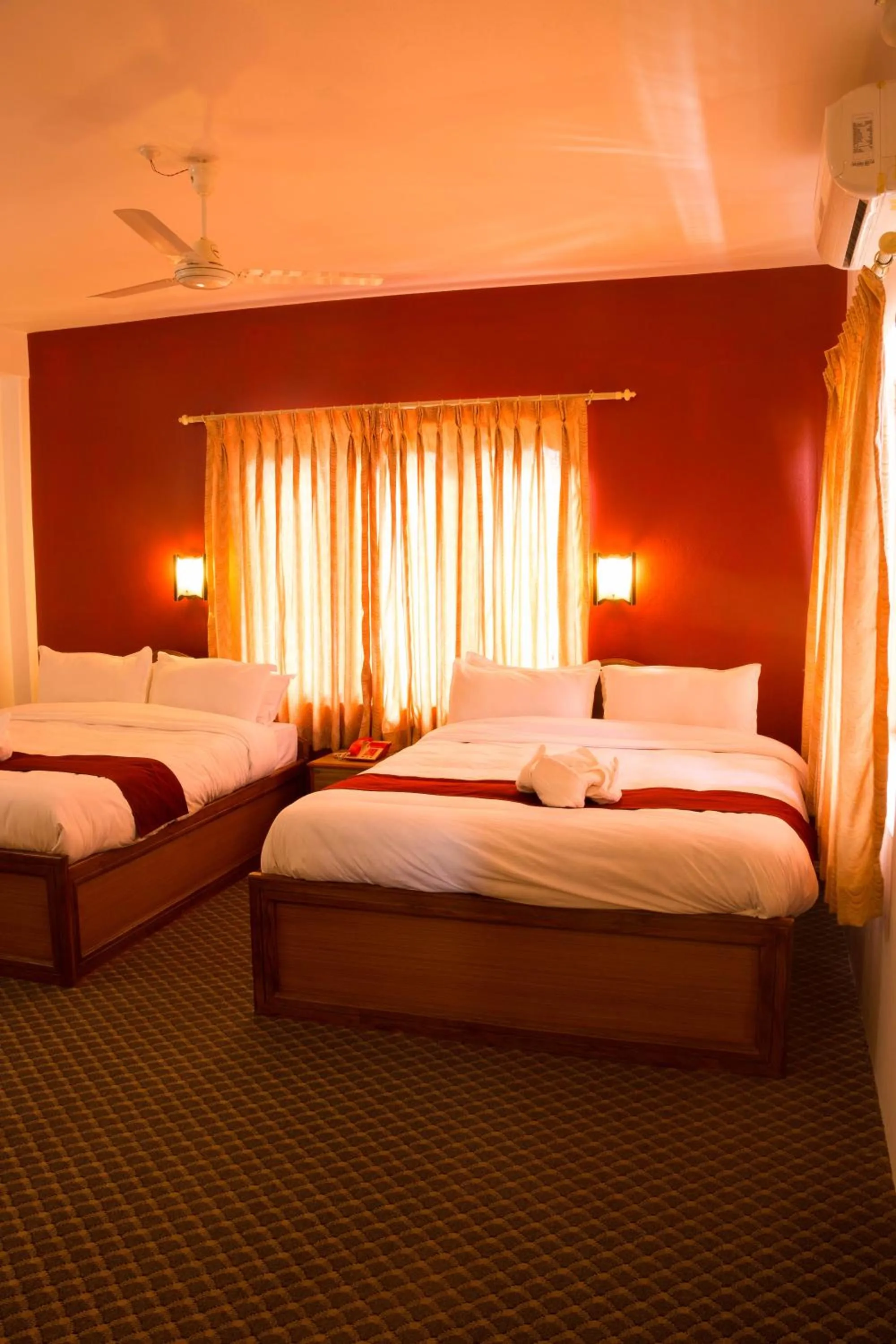 Bed in Hotel River Park