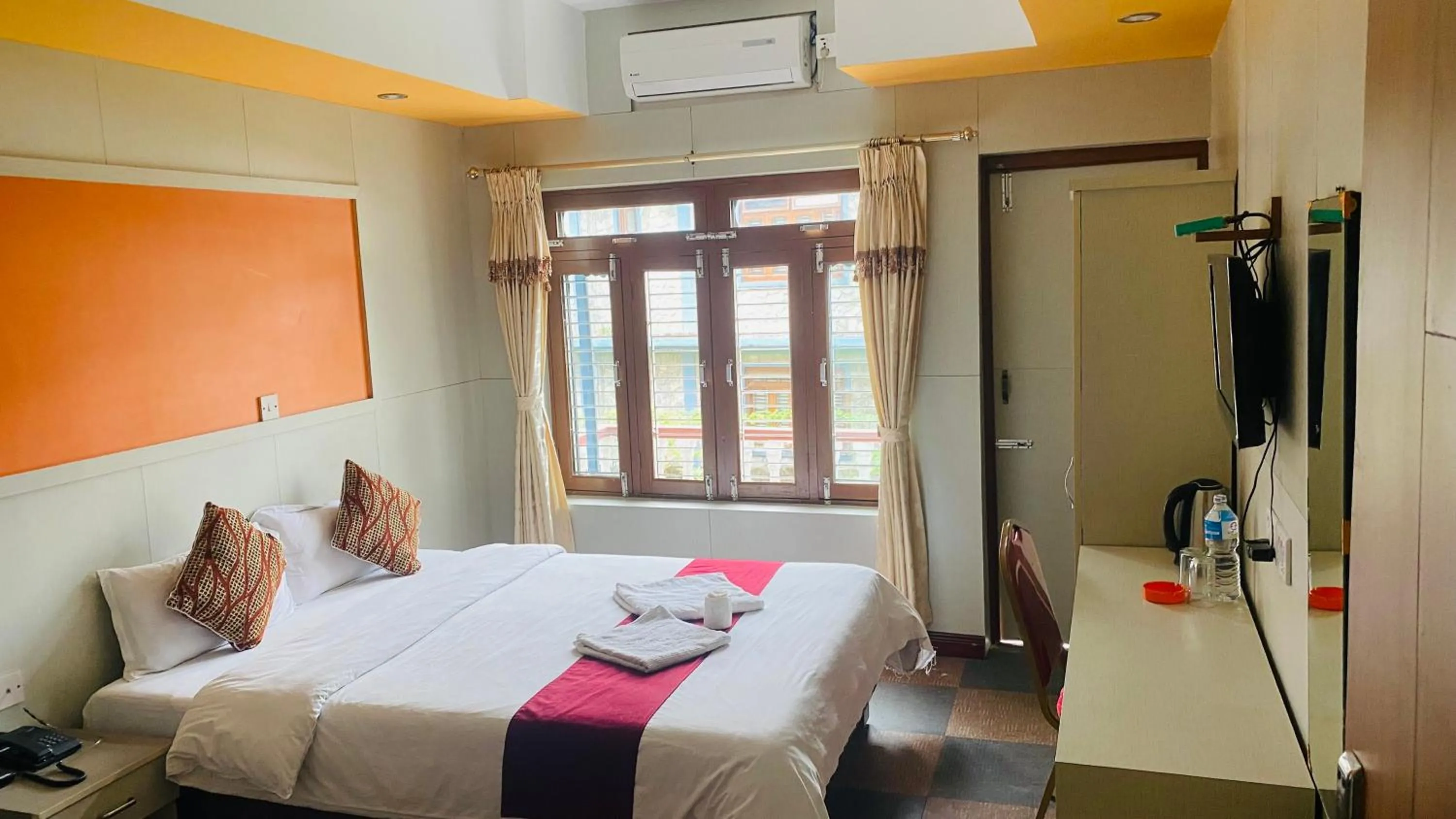 Bed in Hotel River Park