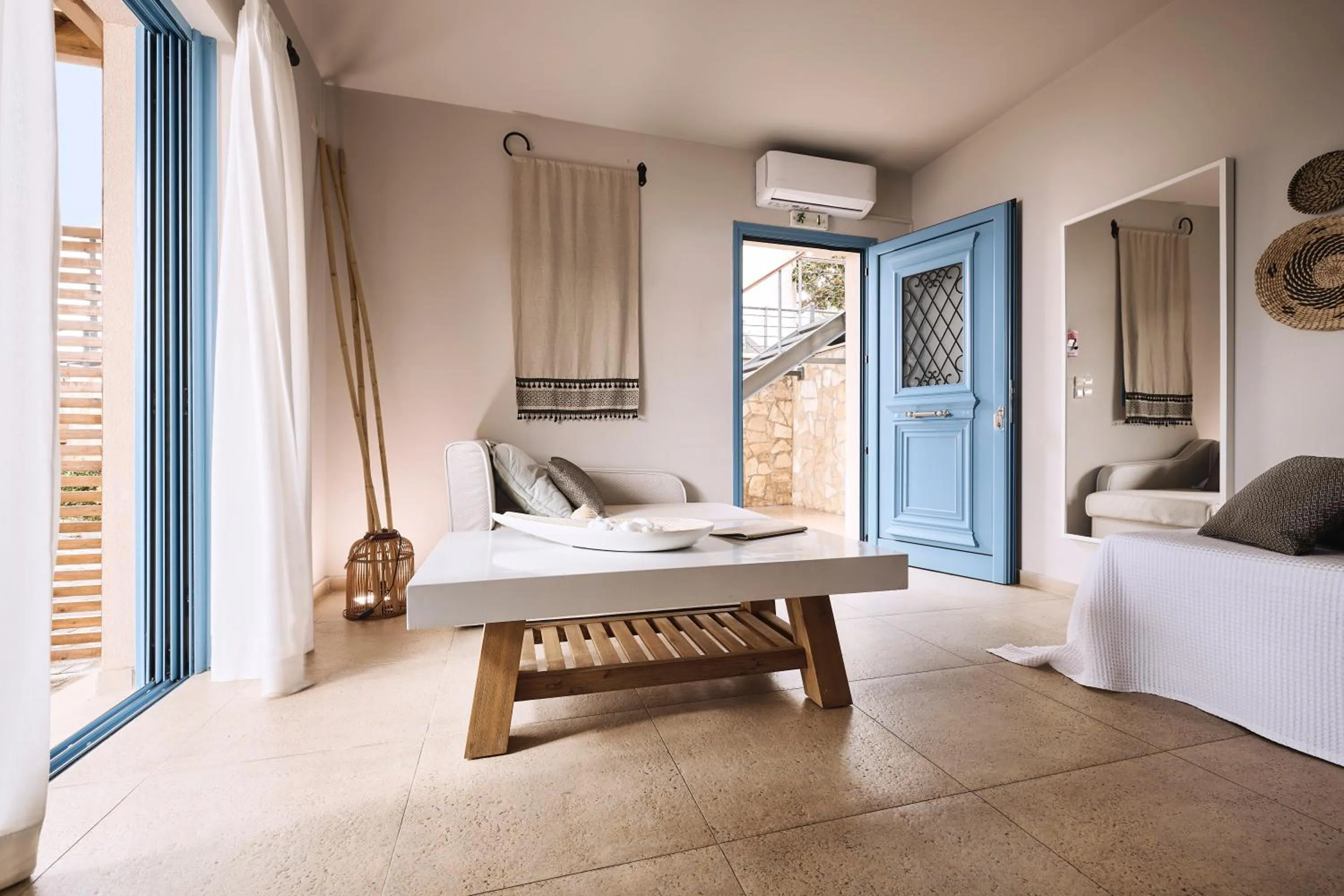 Bed in Xenia Residence & Suites