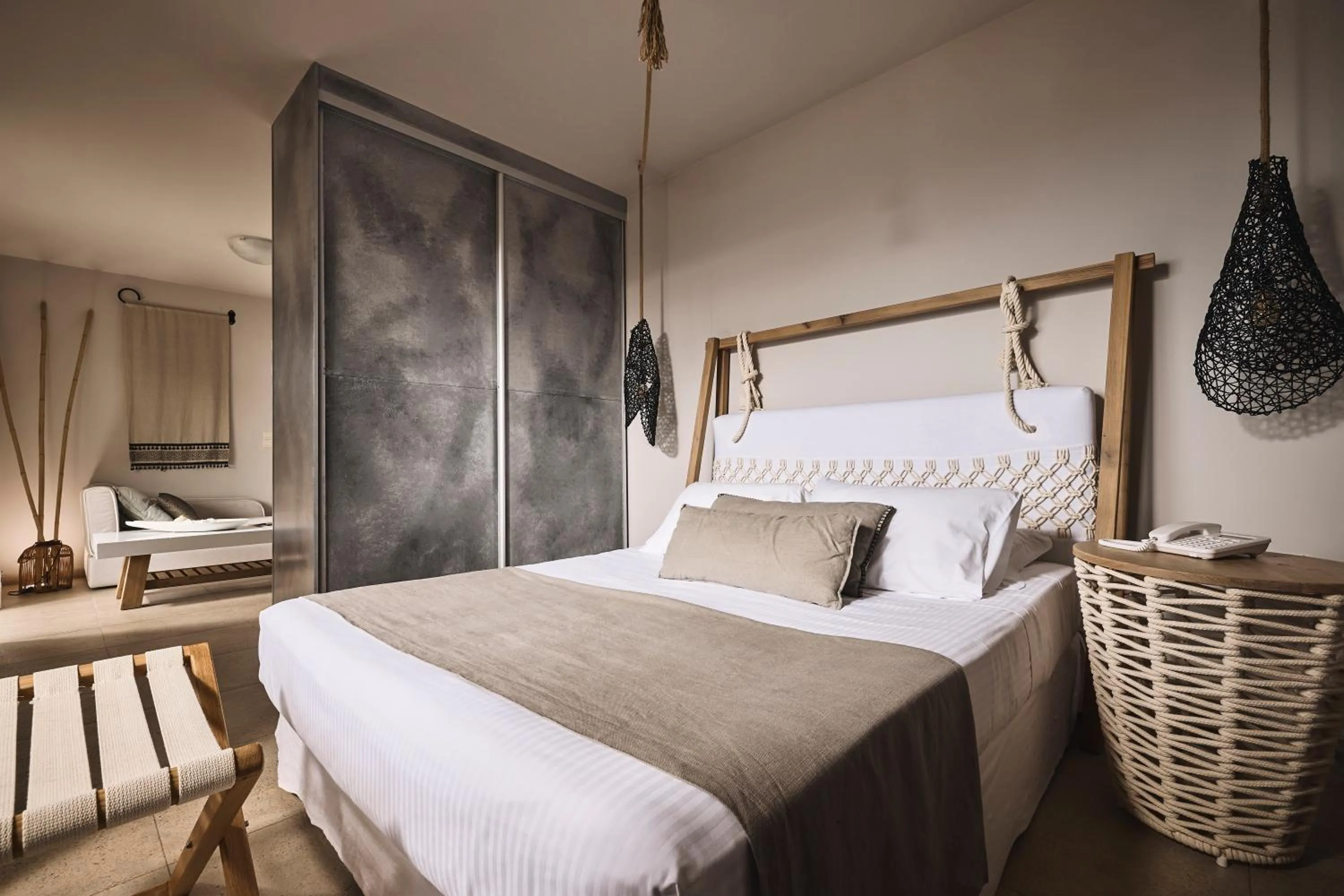 Bed in Xenia Residence & Suites