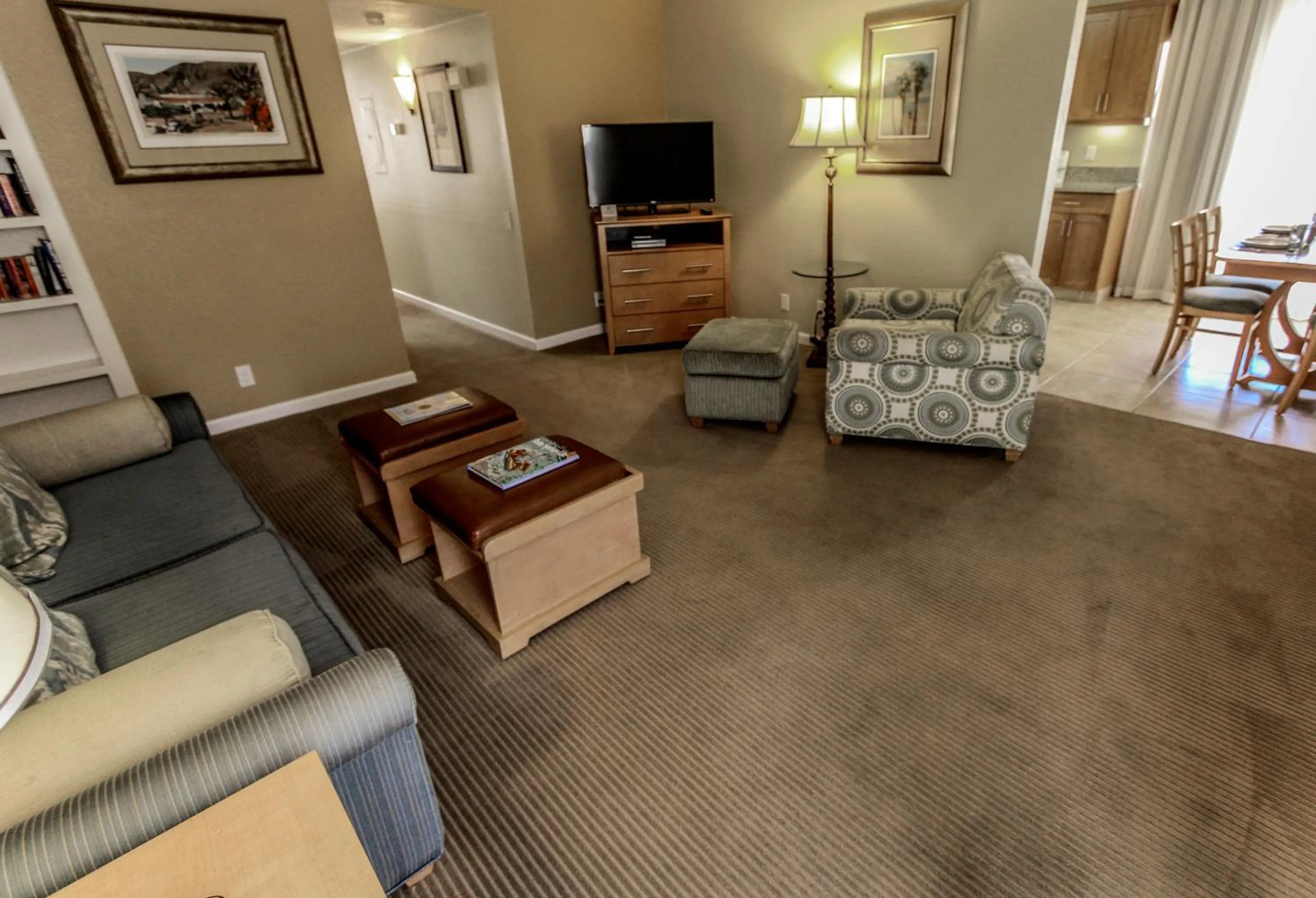 Living room in Desert Vacation Villas