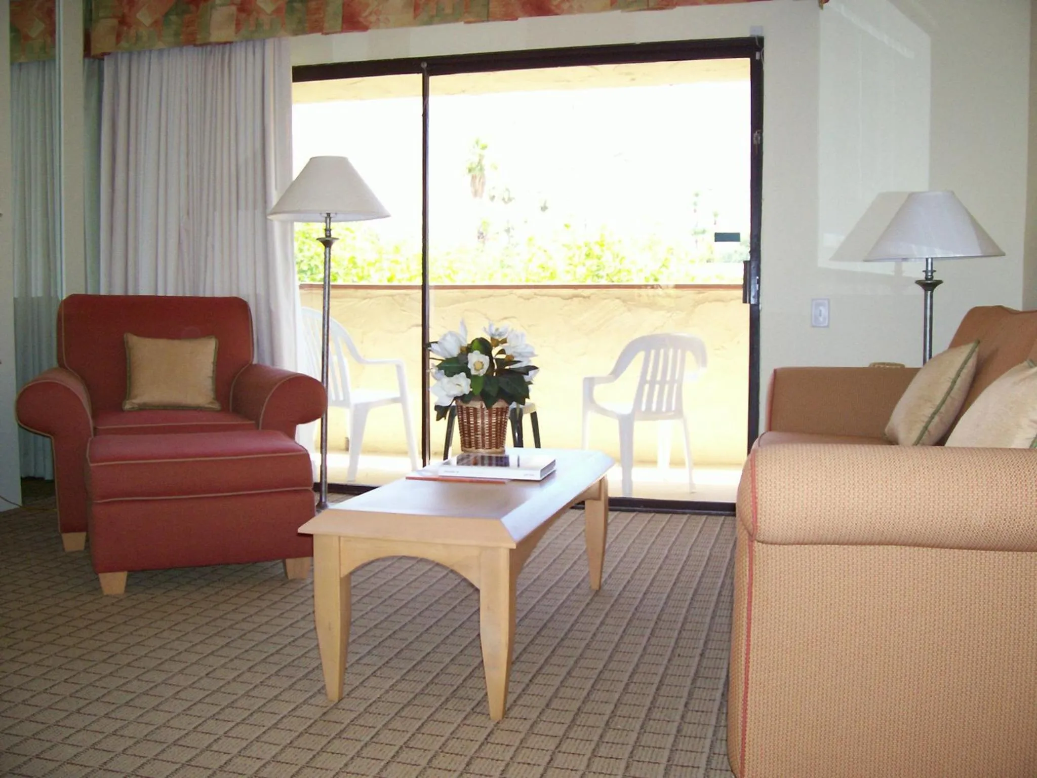 Patio in Desert Vacation Villas