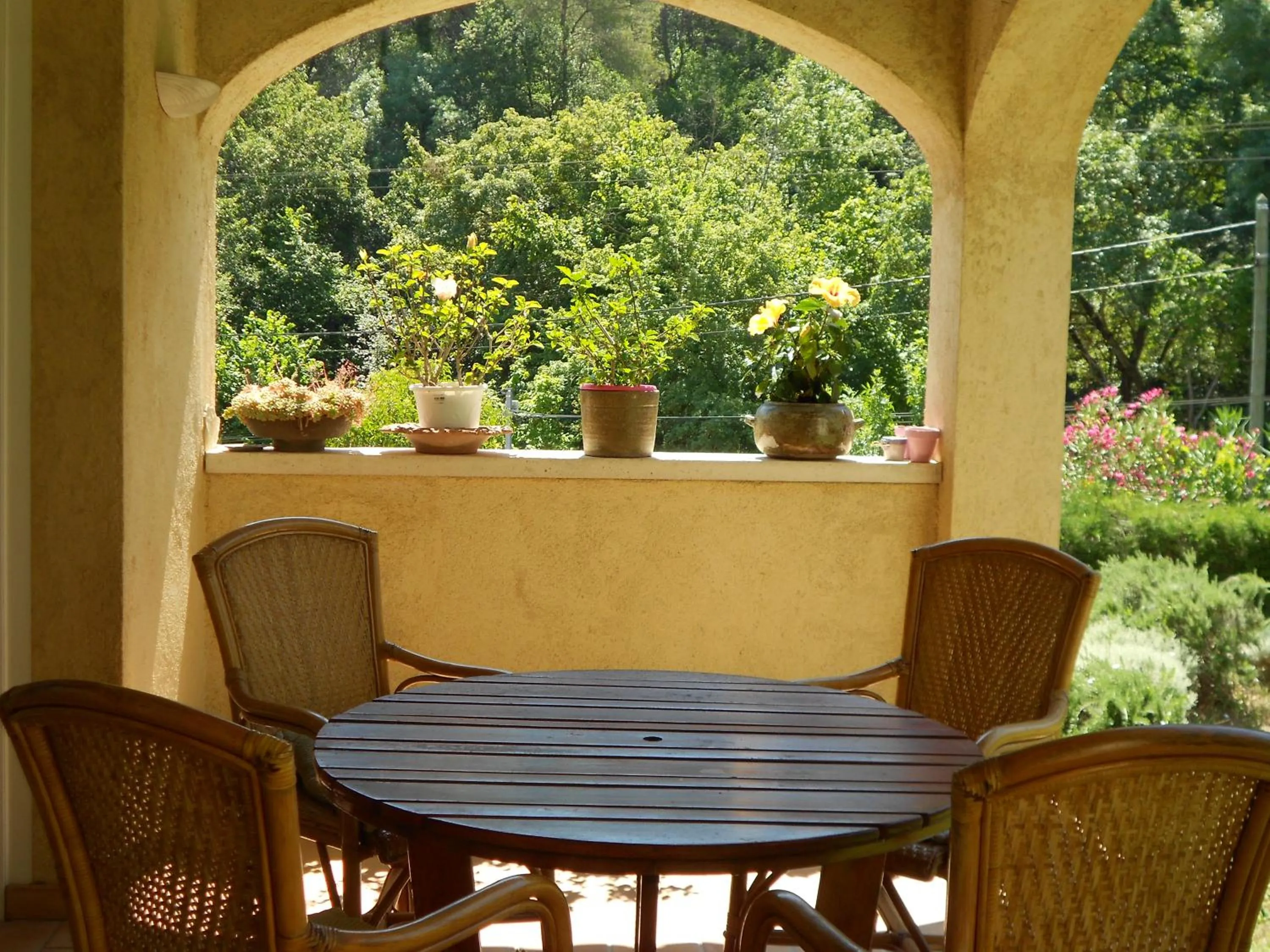 Balcony/Terrace in Le Mas de FRAYERE