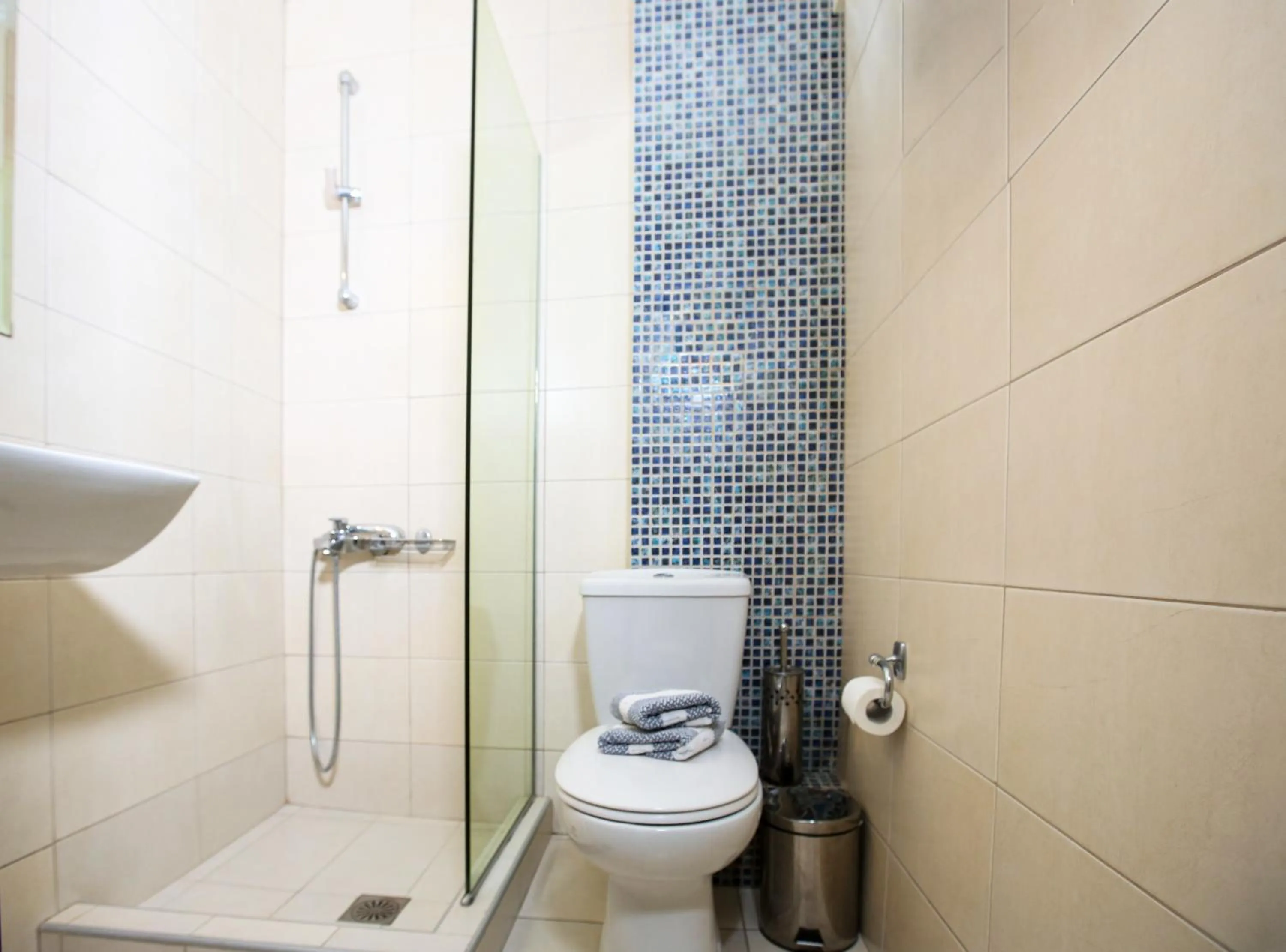 Shower in Hotel Astron