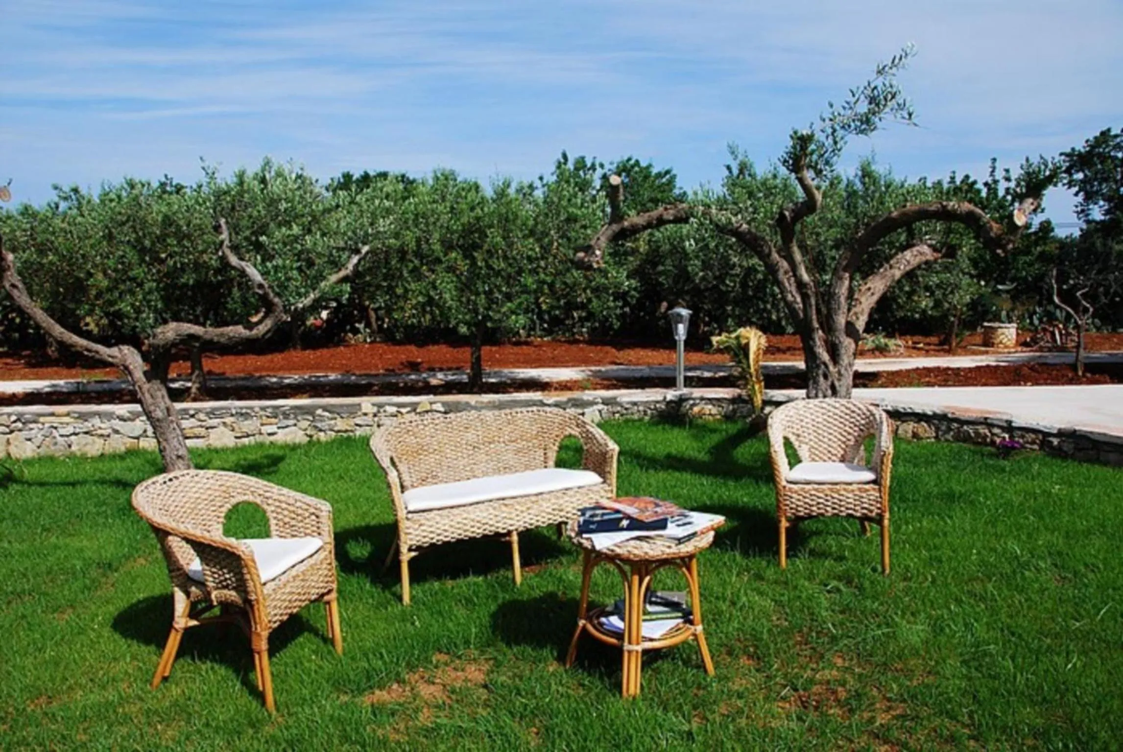 Garden in Trigrana Vacanze Hotel