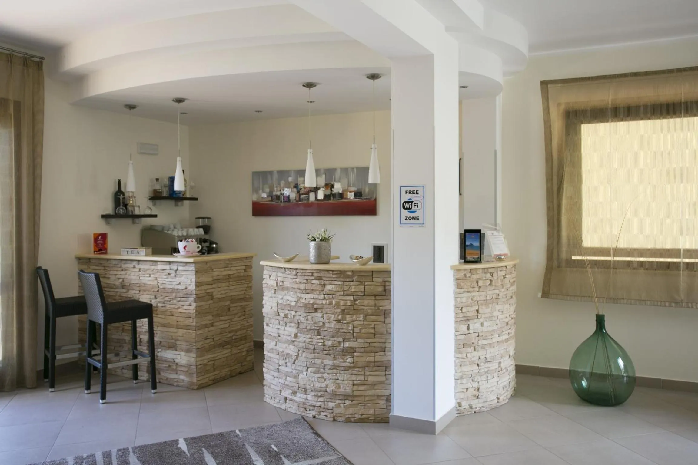 Lounge or bar in Trigrana Vacanze Hotel
