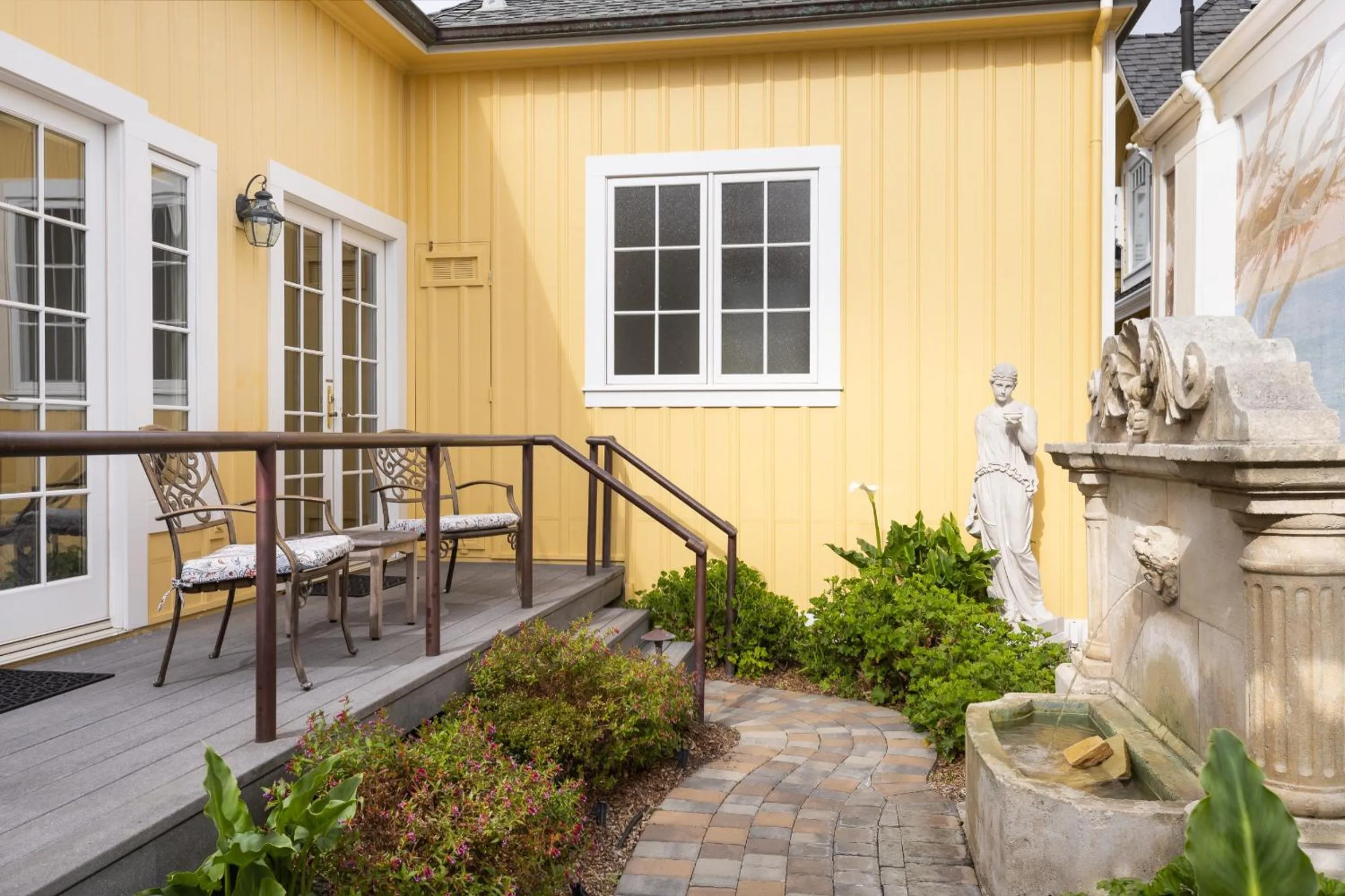 Patio in Seven Gables Inn on Monterey Bay, A Kirkwood Collection Hotel