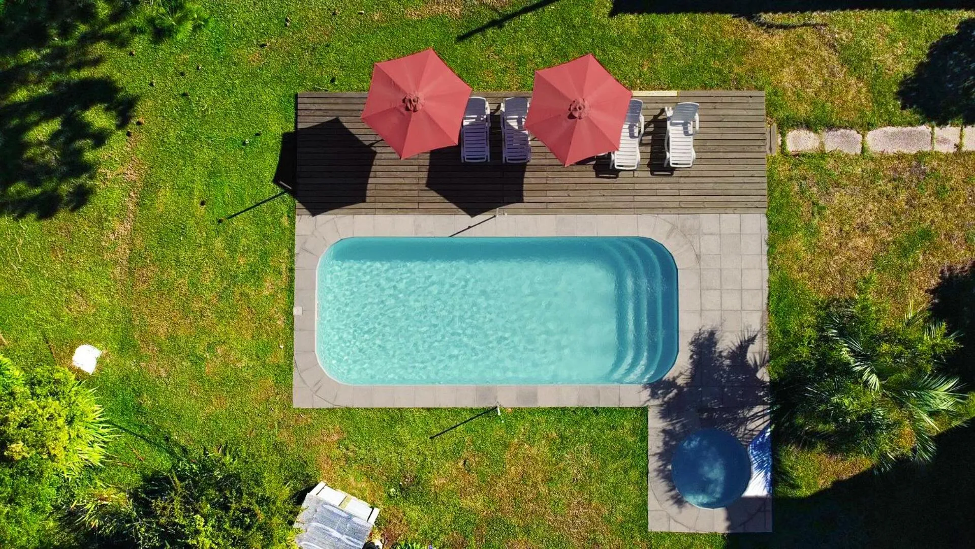 Pool view in Hosteria Del Pescador