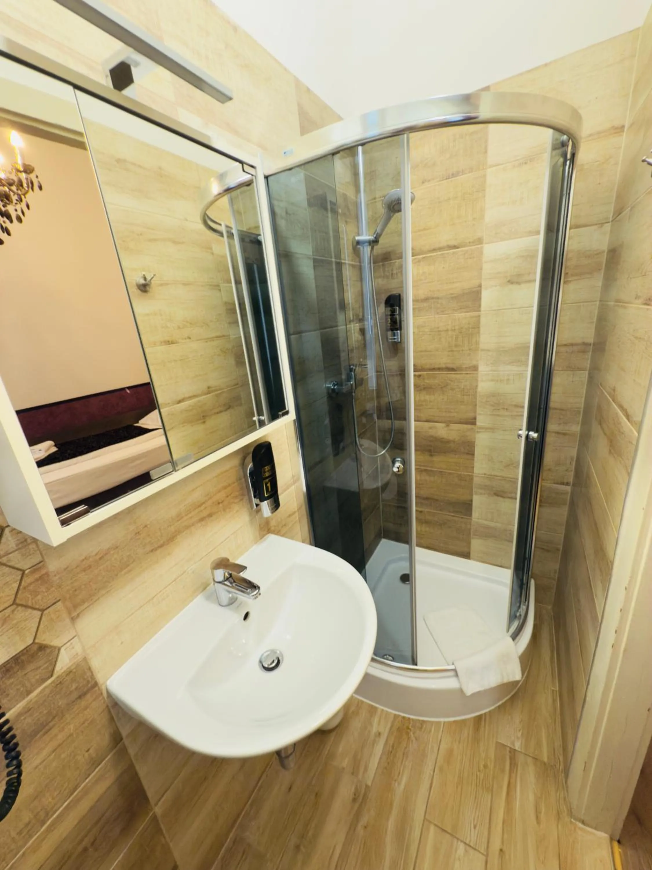 Bathroom in Hotel Pension Baron am Schottentor