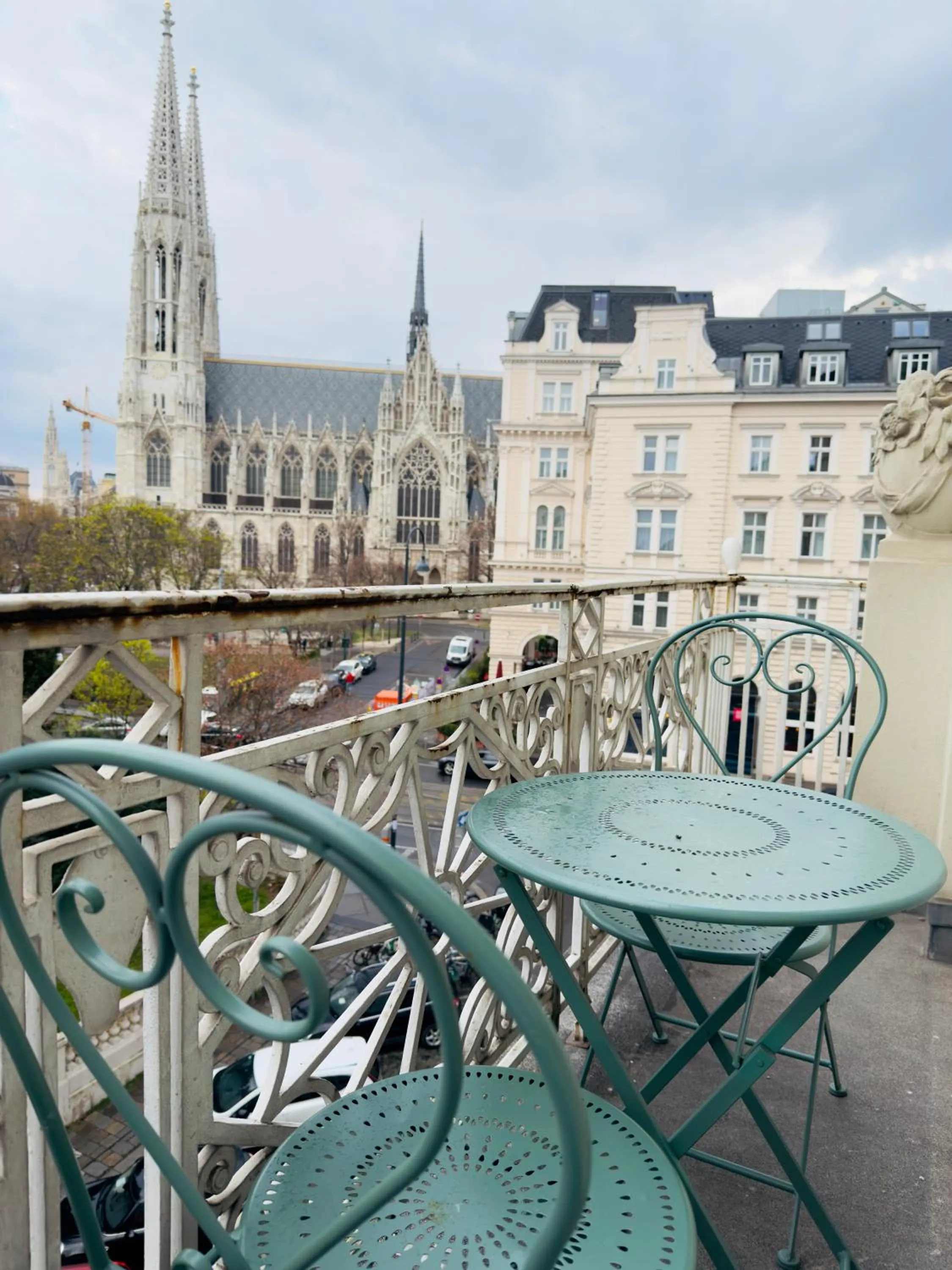 View (from property/room) in Hotel Pension Baron am Schottentor