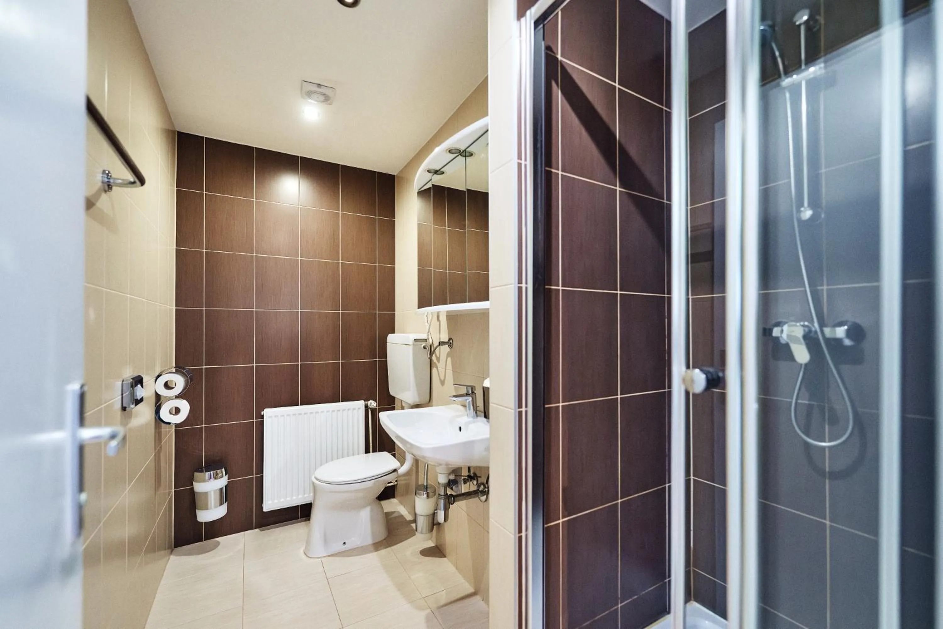 Bathroom in Hotel Pension Baron am Schottentor