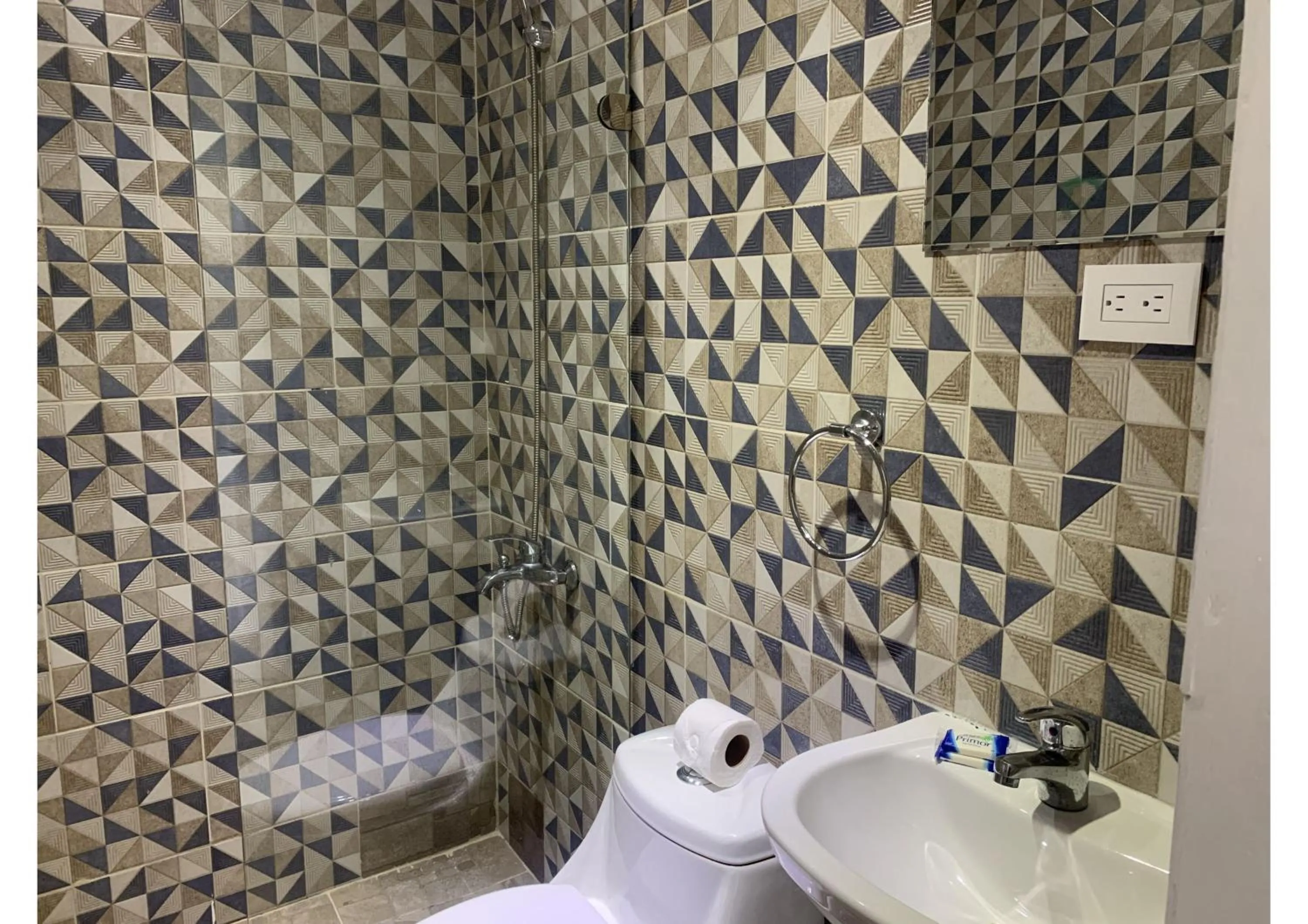 Bathroom in Karimar Beach Condo Hotel