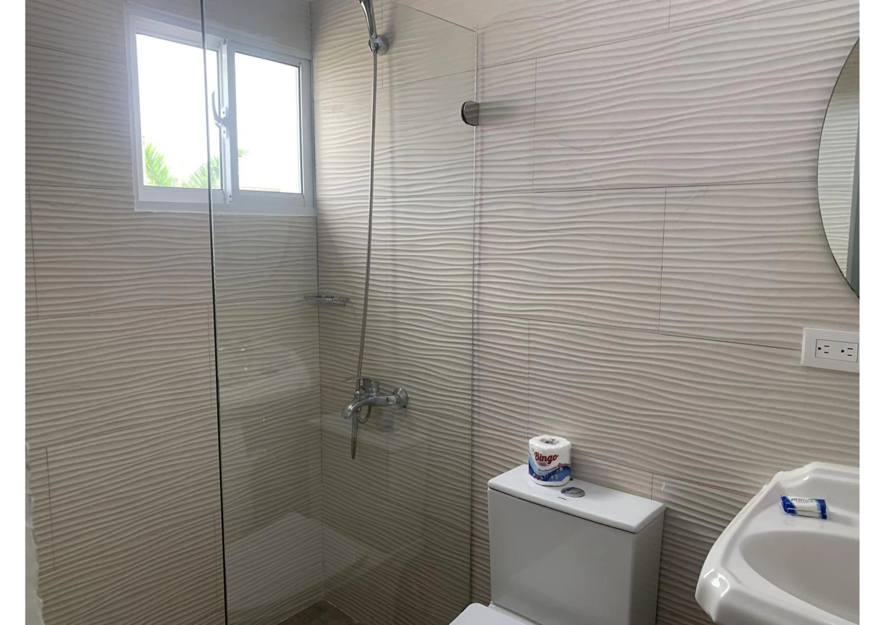 Bathroom in Karimar Beach Condo Hotel