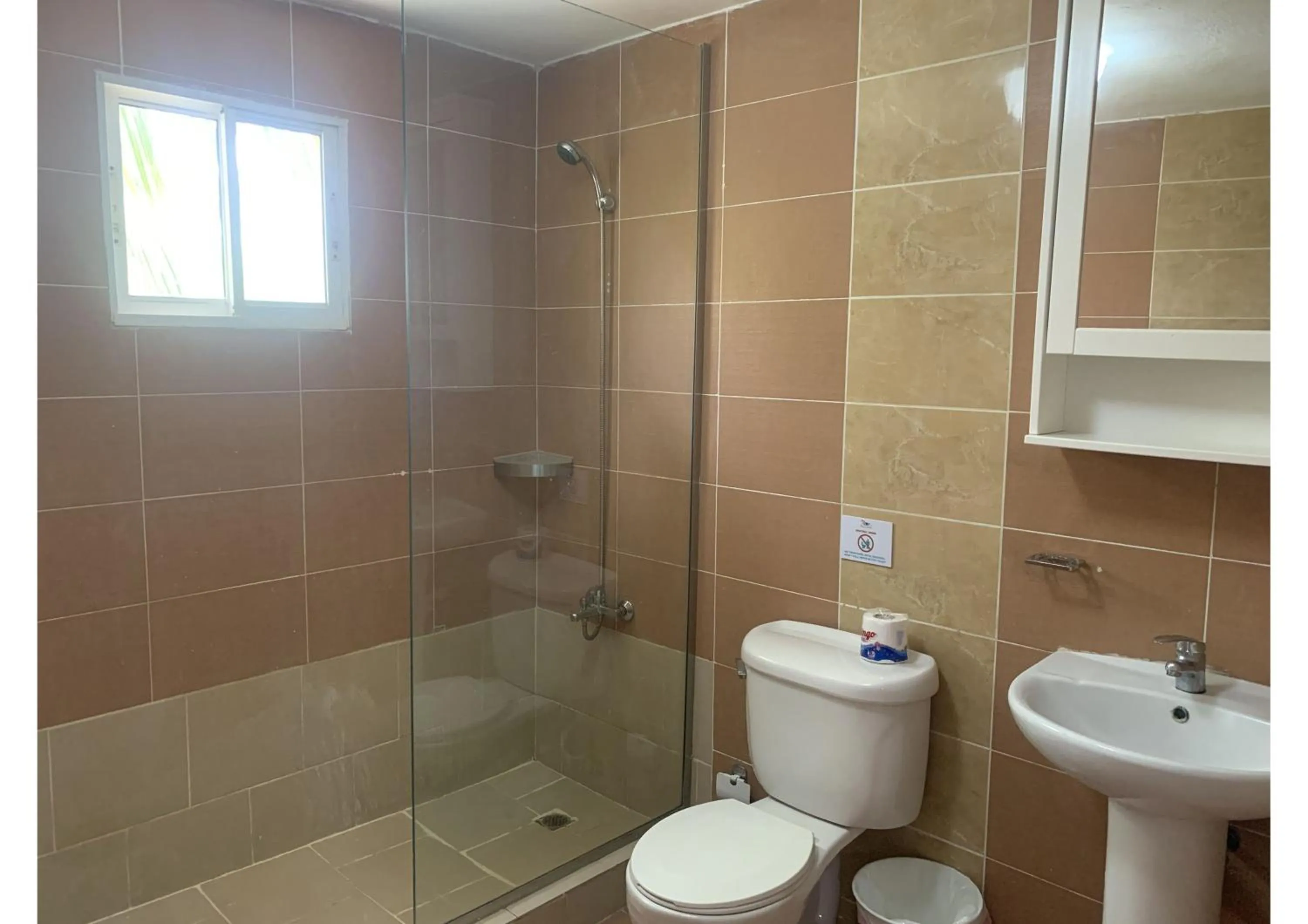 Bathroom in Karimar Beach Condo Hotel