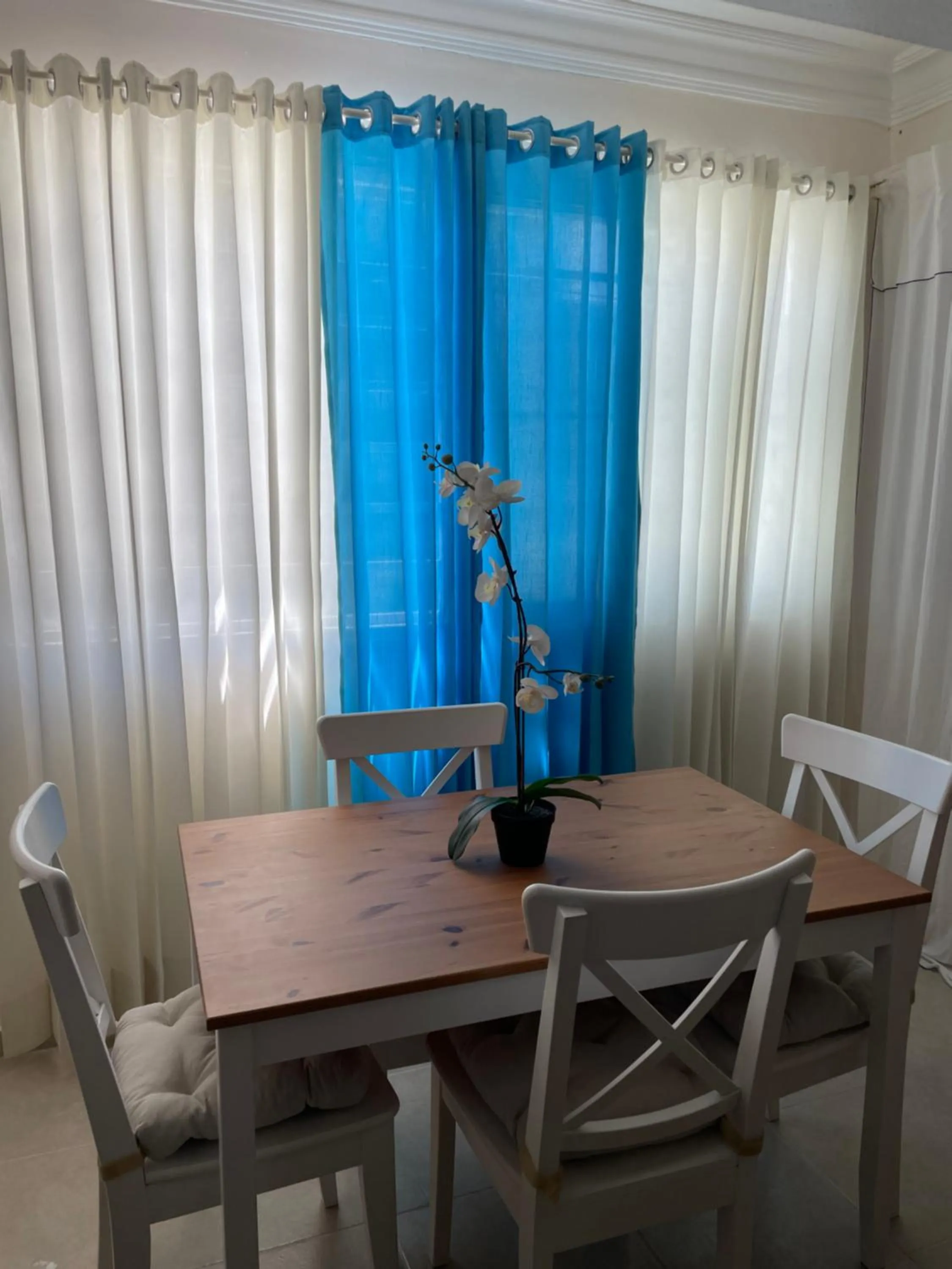 Dining area in Karimar Beach Condo Hotel