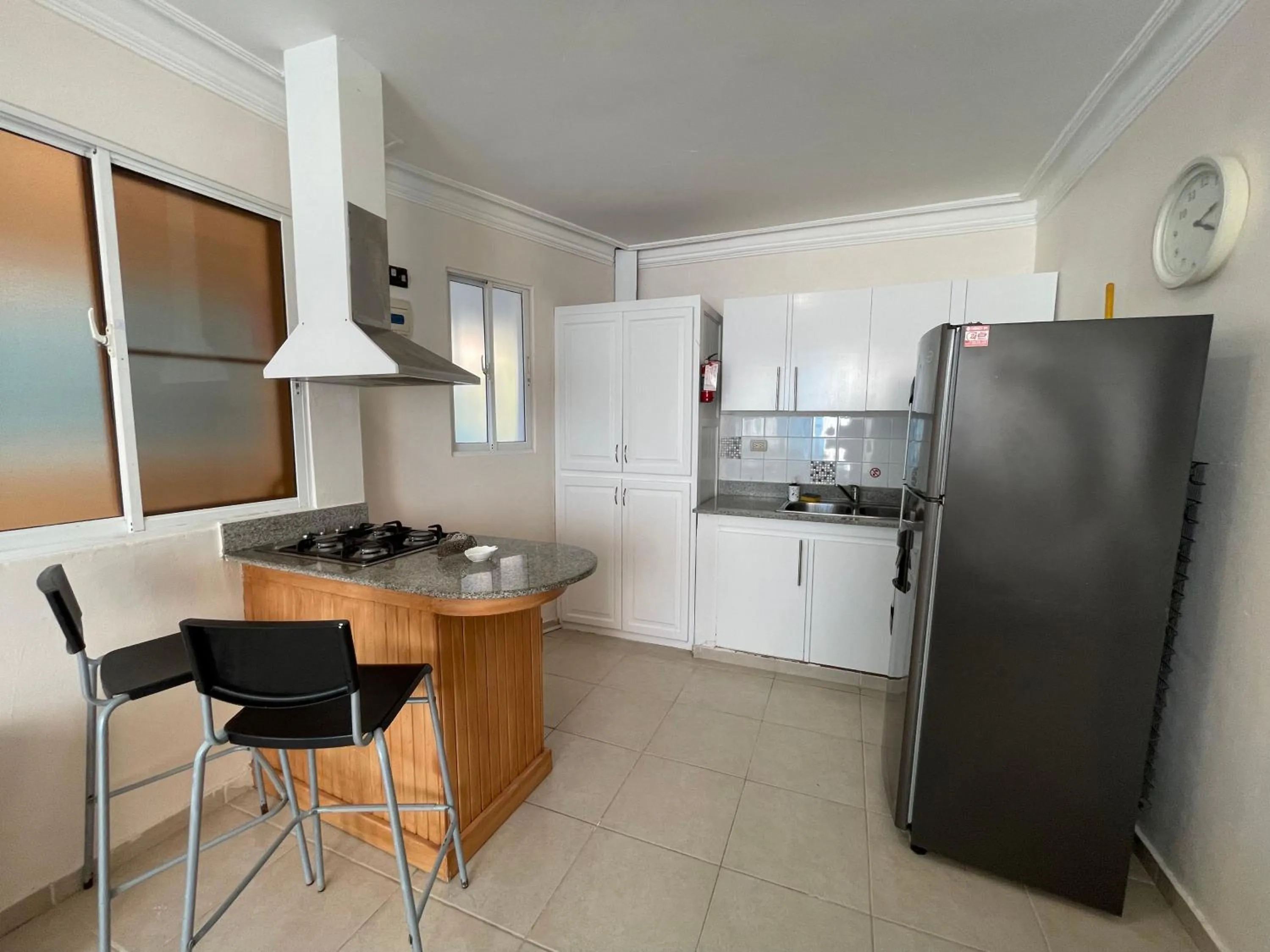 Kitchen or kitchenette in Karimar Beach Condo Hotel