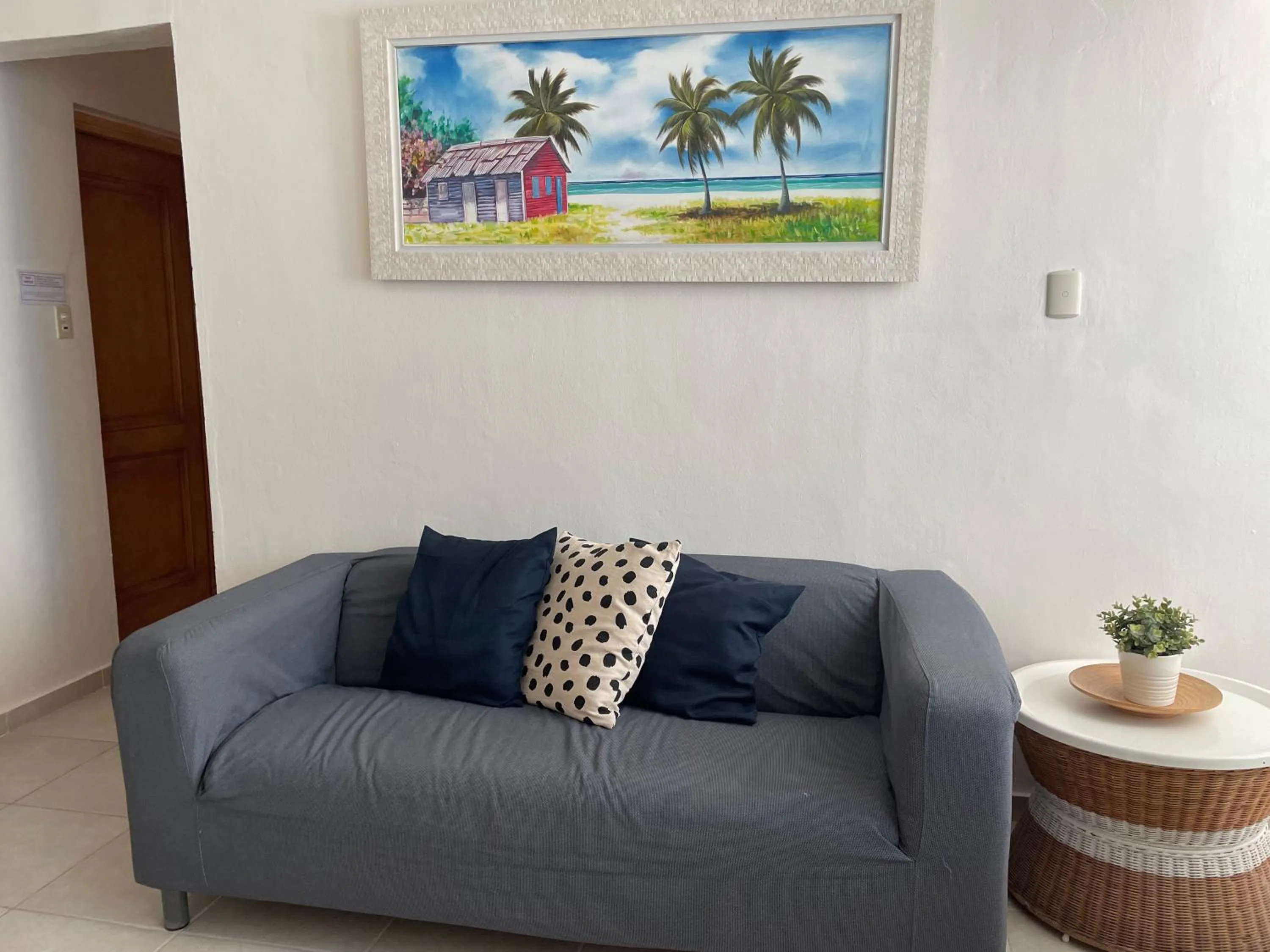 Living room in Karimar Beach Condo Hotel