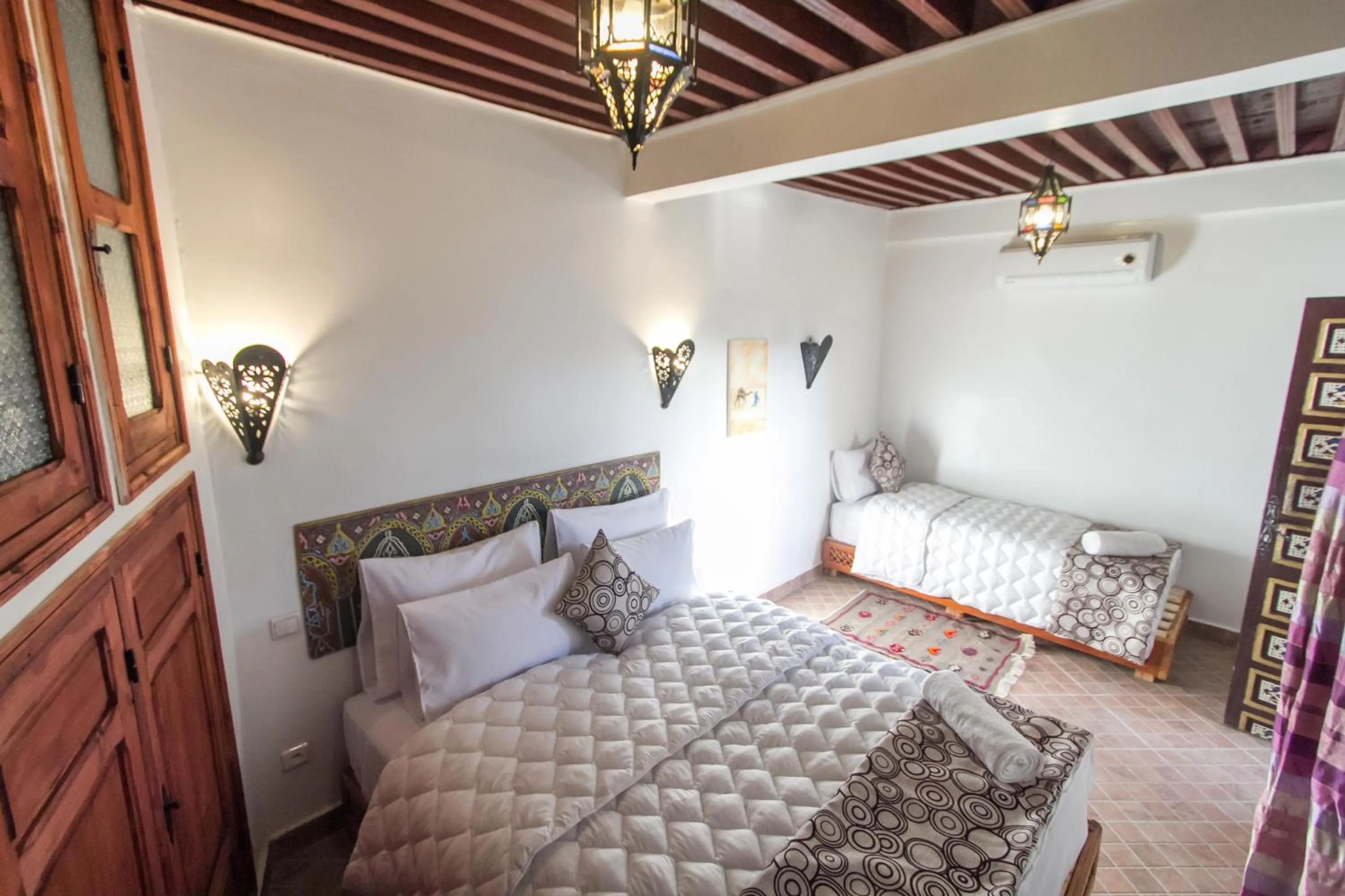 Bed in Dar Meknes Tresor