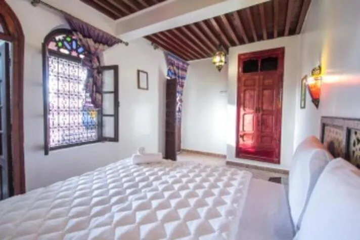 Bed in Dar Meknes Tresor