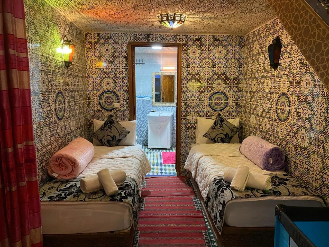 Bed in Dar Meknes Tresor