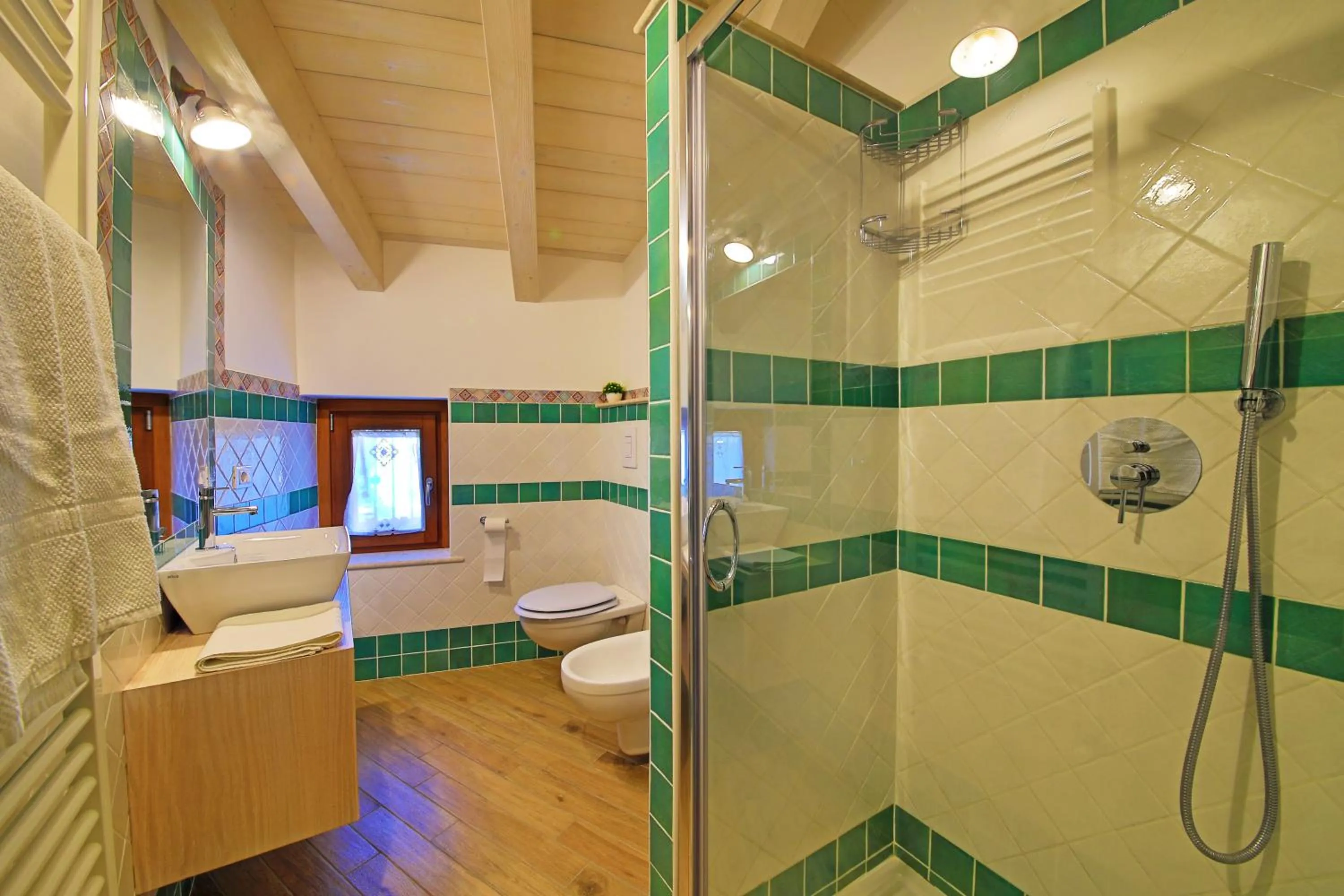 Shower in Casa Vacanze La Portella