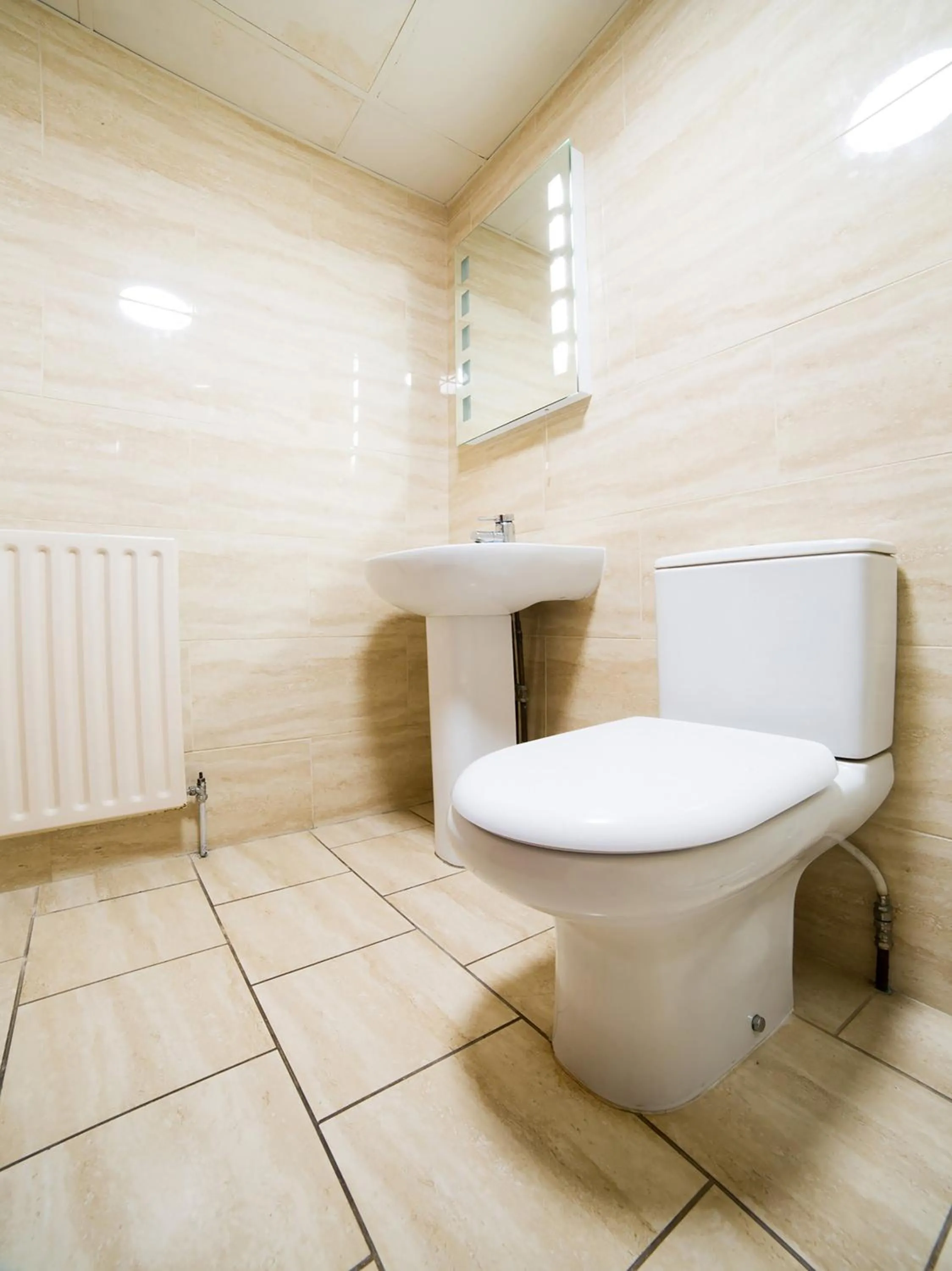 Bathroom in The Whistle and Flute