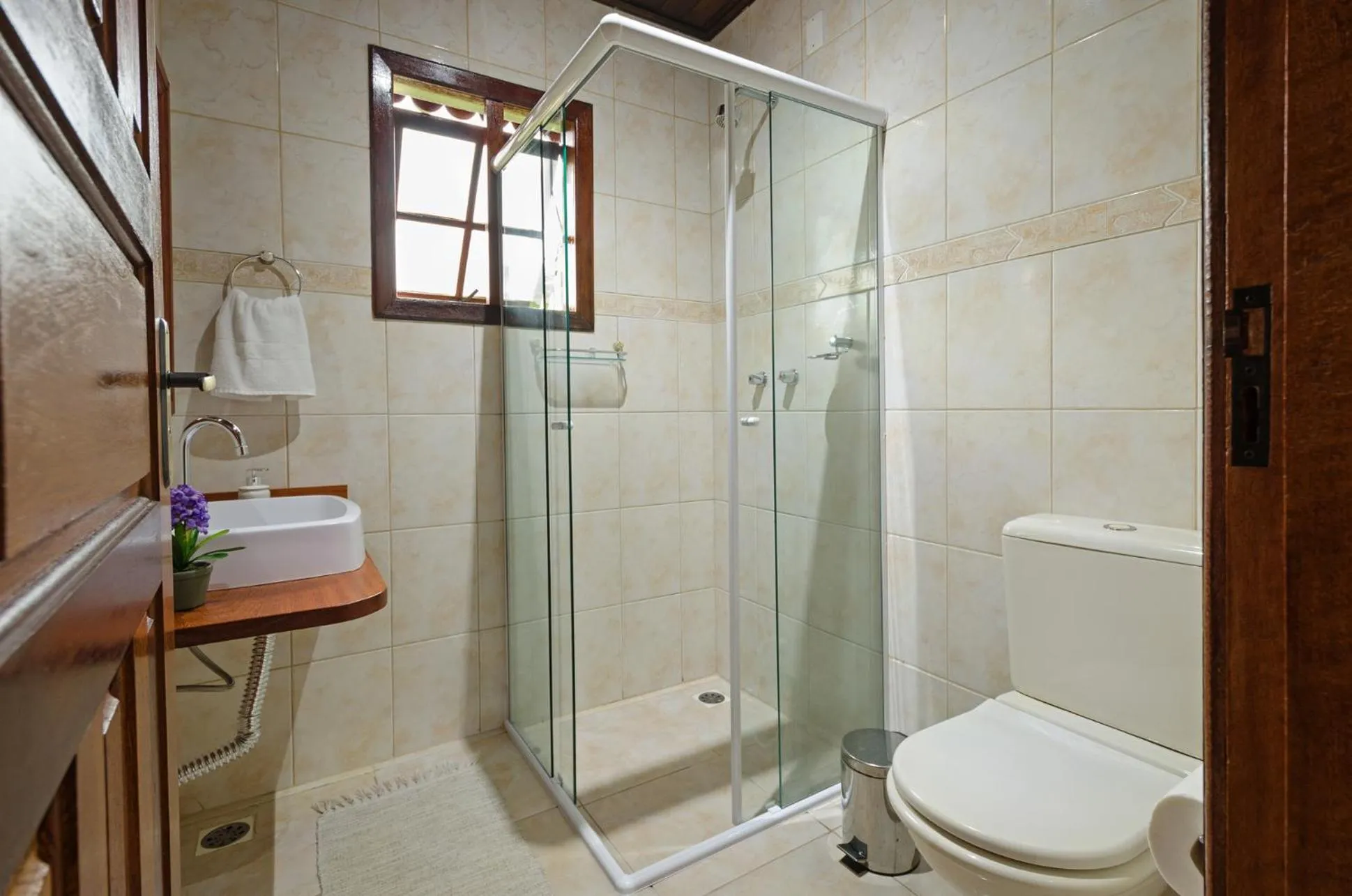 Shower in Pousada Vista Bonita