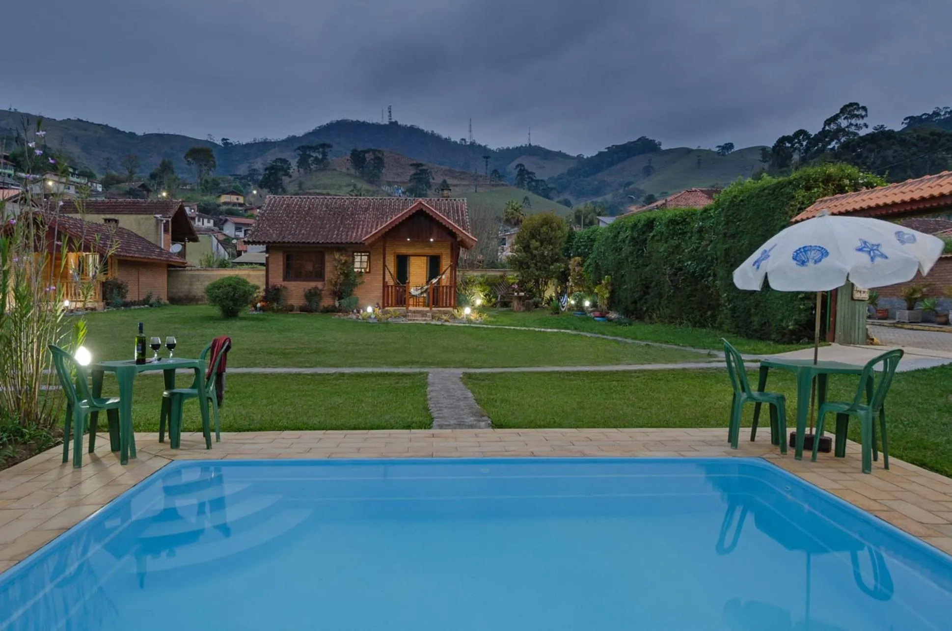 Swimming pool in Pousada Vista Bonita