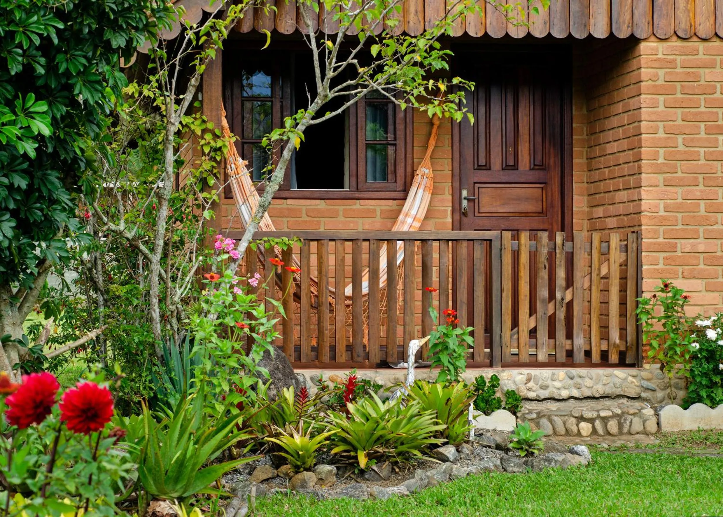 Garden in Pousada Vista Bonita