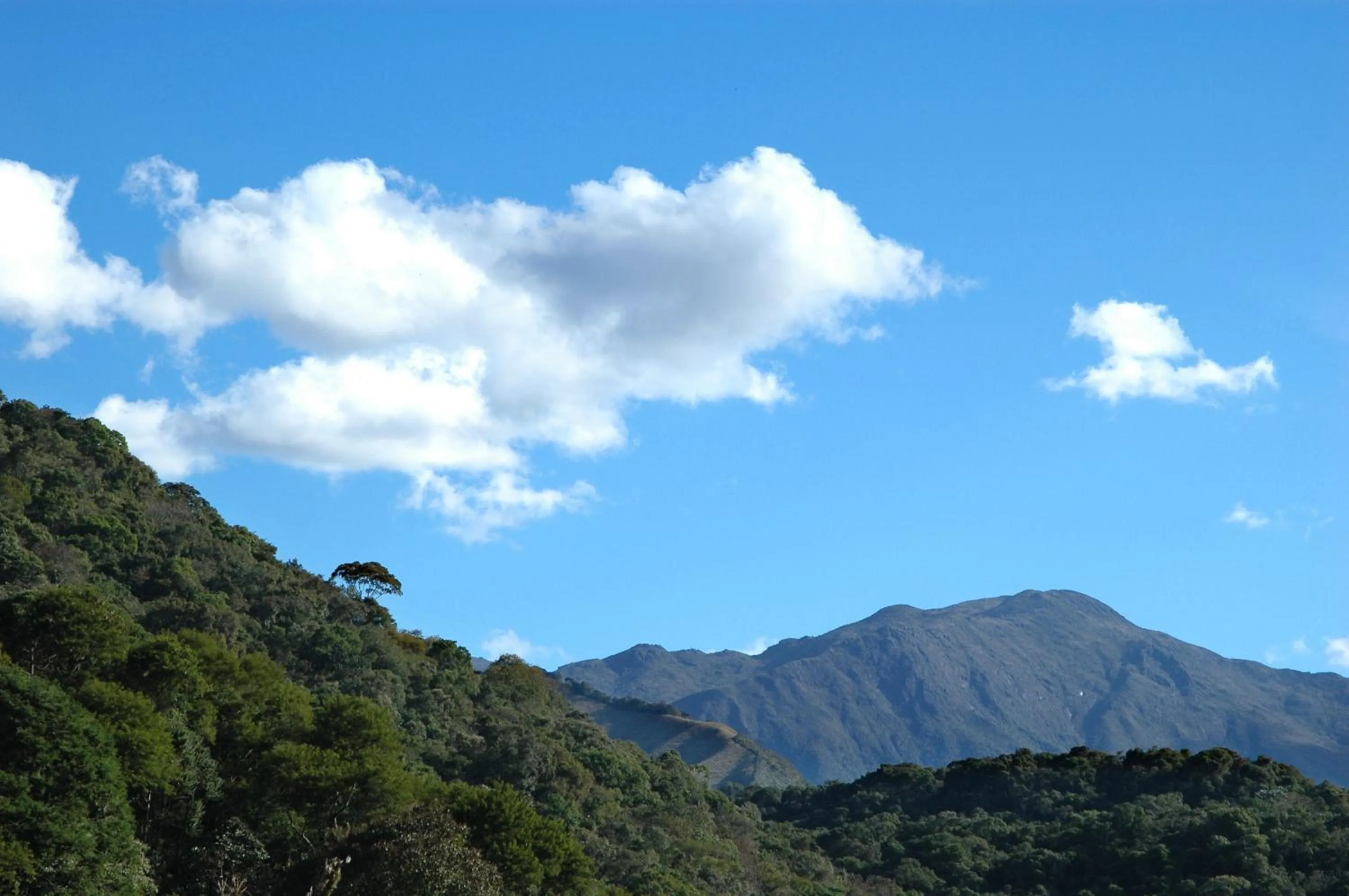 Mountain view in Pousada Vista Bonita