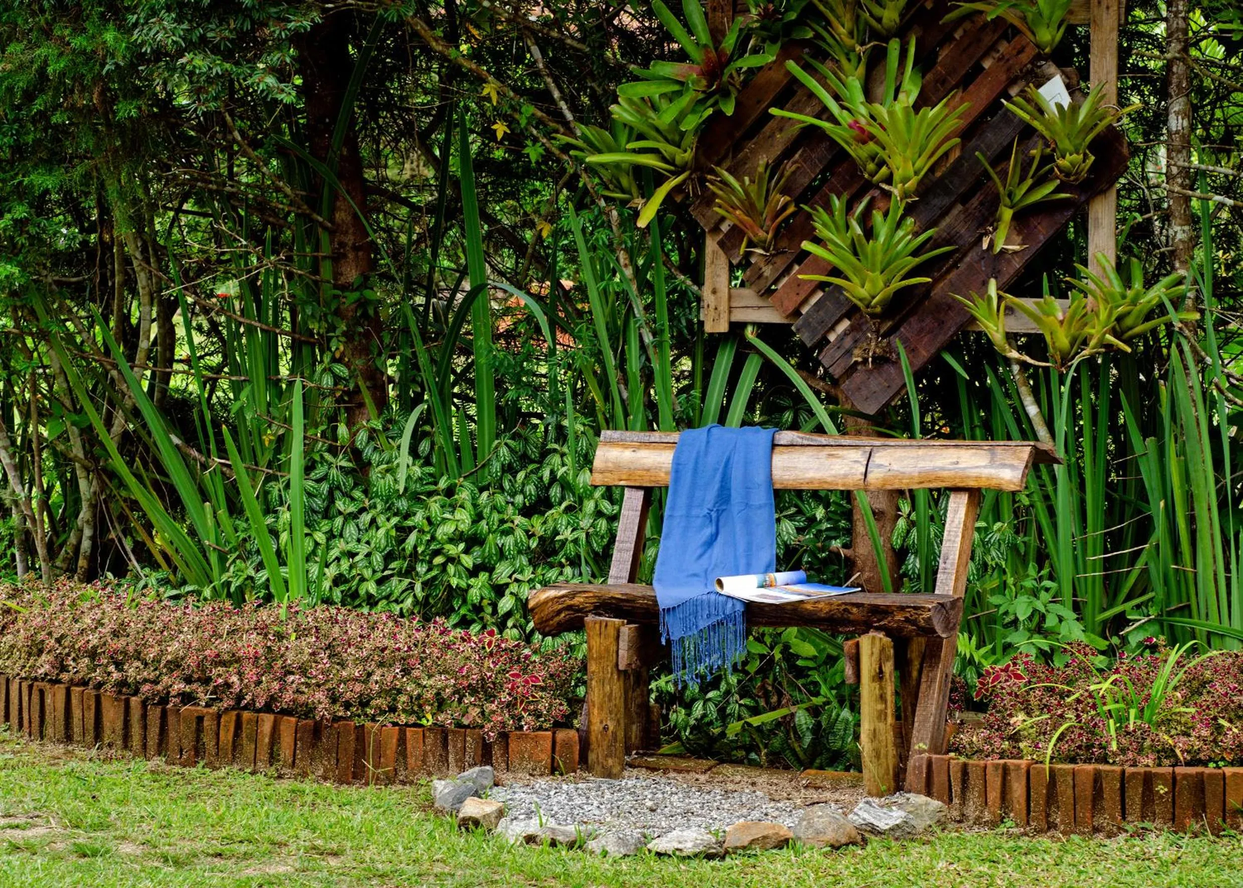 Garden in Pousada Vista Bonita