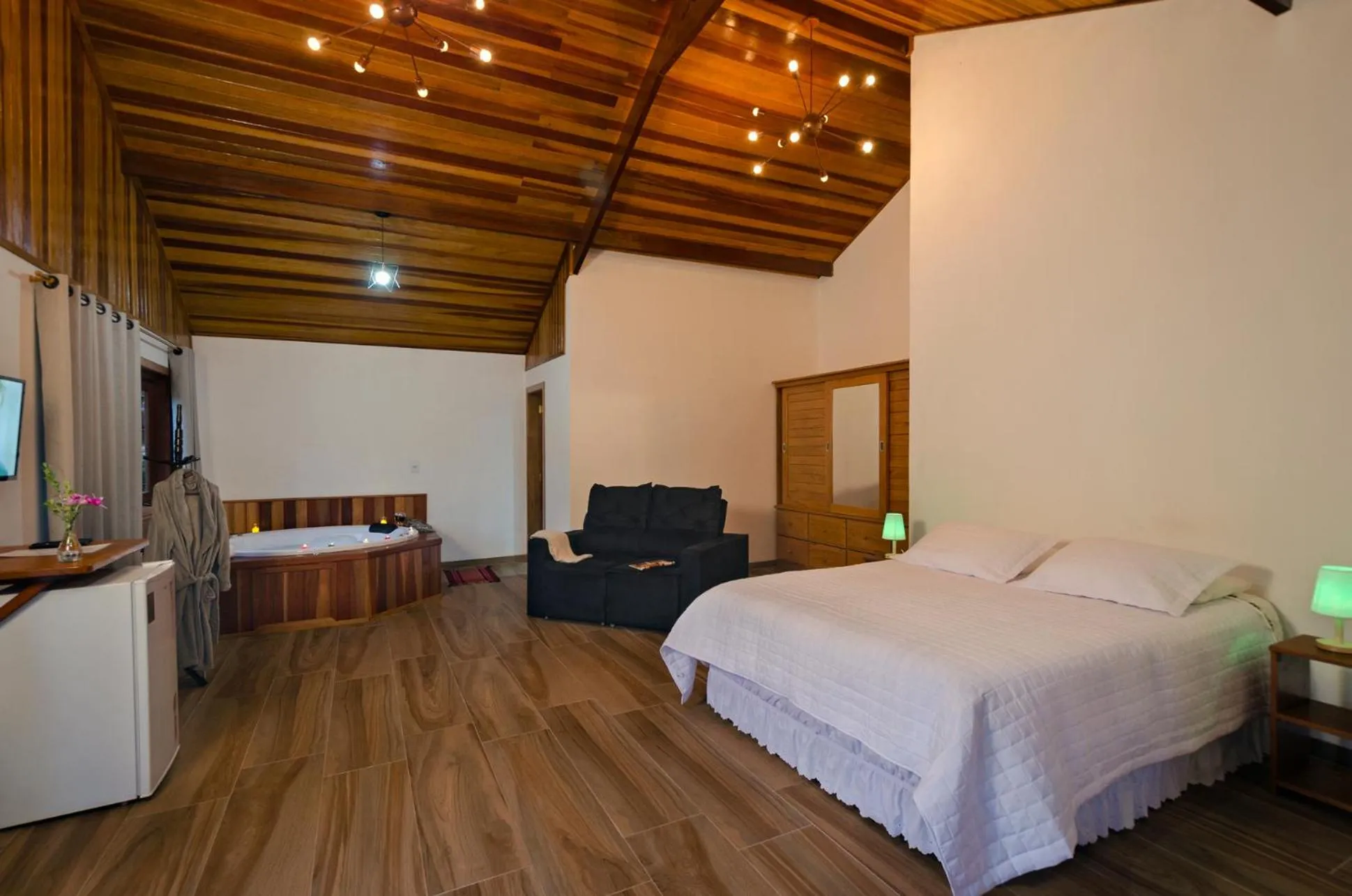 Bed in Pousada Vista Bonita